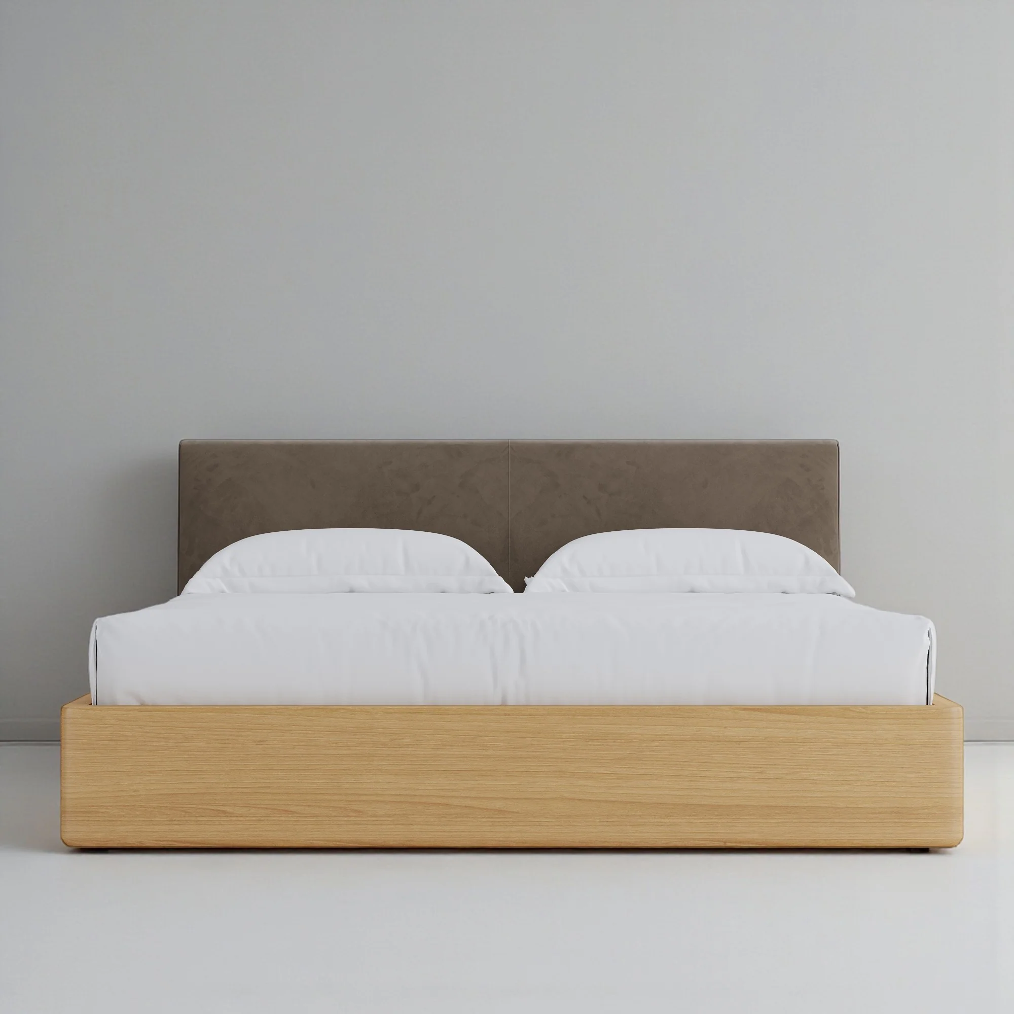 Aari Bed (Built-in Storage) - Solid Teak/Walnut/Oak Wood (Queen) - Image 29