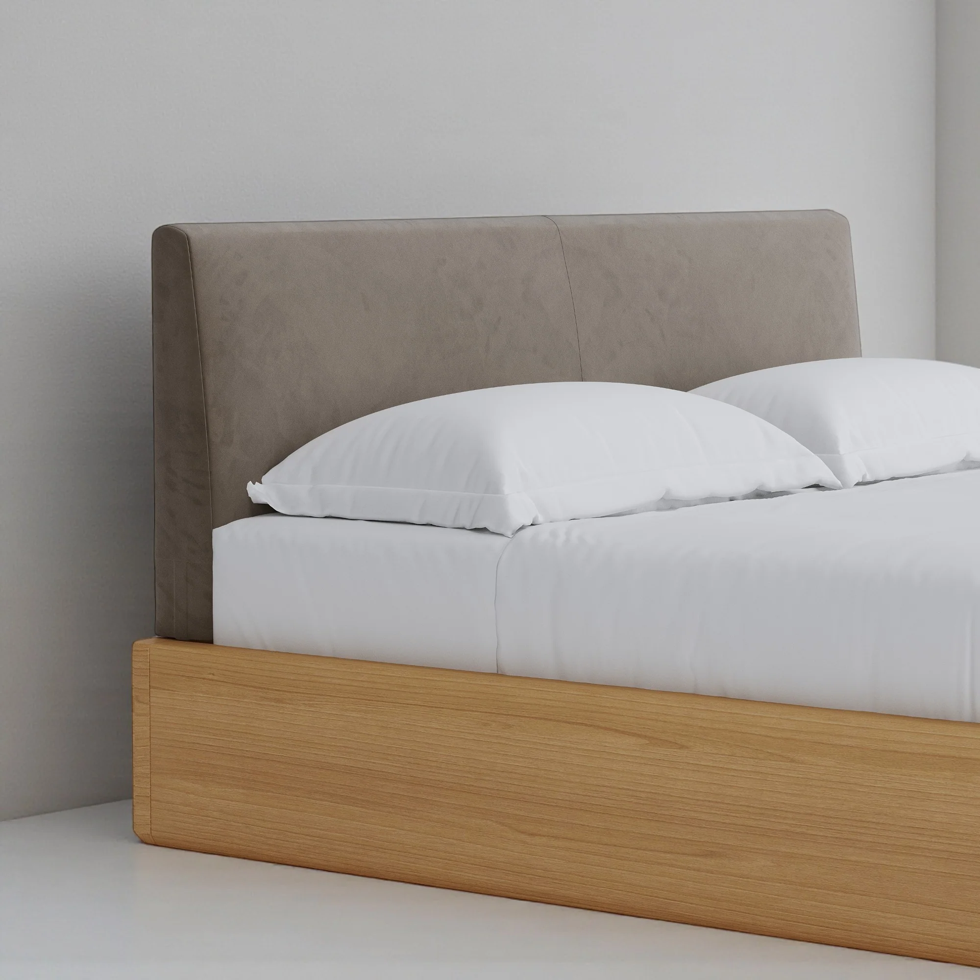 Aari Bed (Built-in Storage) - Solid Teak/Walnut/Oak Wood (Queen) - Image 31