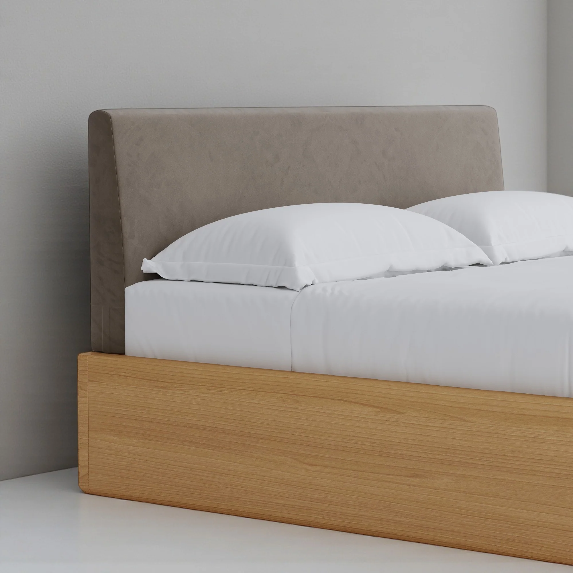 Aari Bed (Built-in Storage) - Solid Teak/Walnut/Oak Wood (Queen) - Image 38