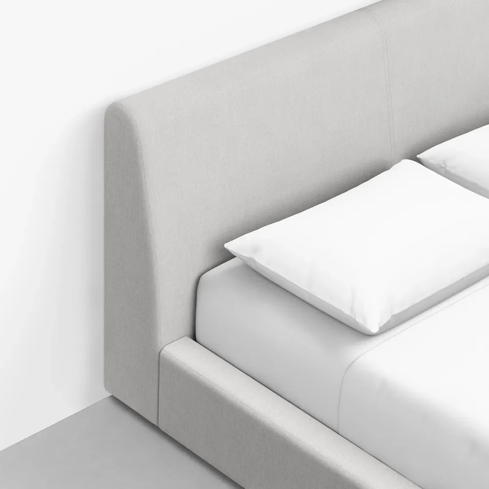 Aari Bed (Built-in Storage) - Solid Teak/Walnut/Oak Wood (Queen) - Image 44