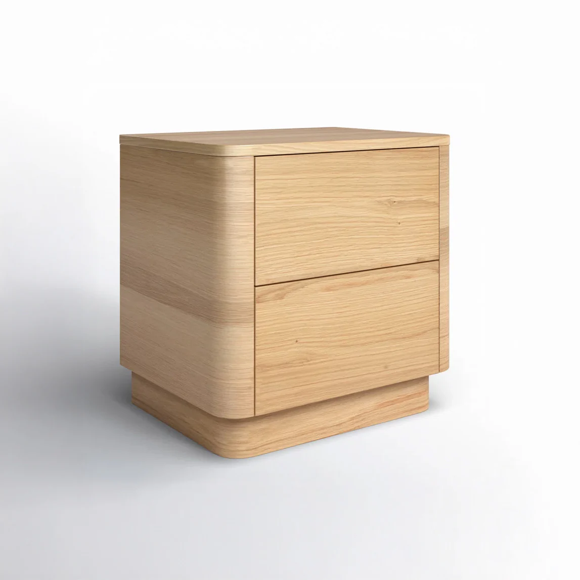 Aari Bedside Table | Solid Walnut/Teak/Oak Wood | 1.5 Feet Length - Image 5