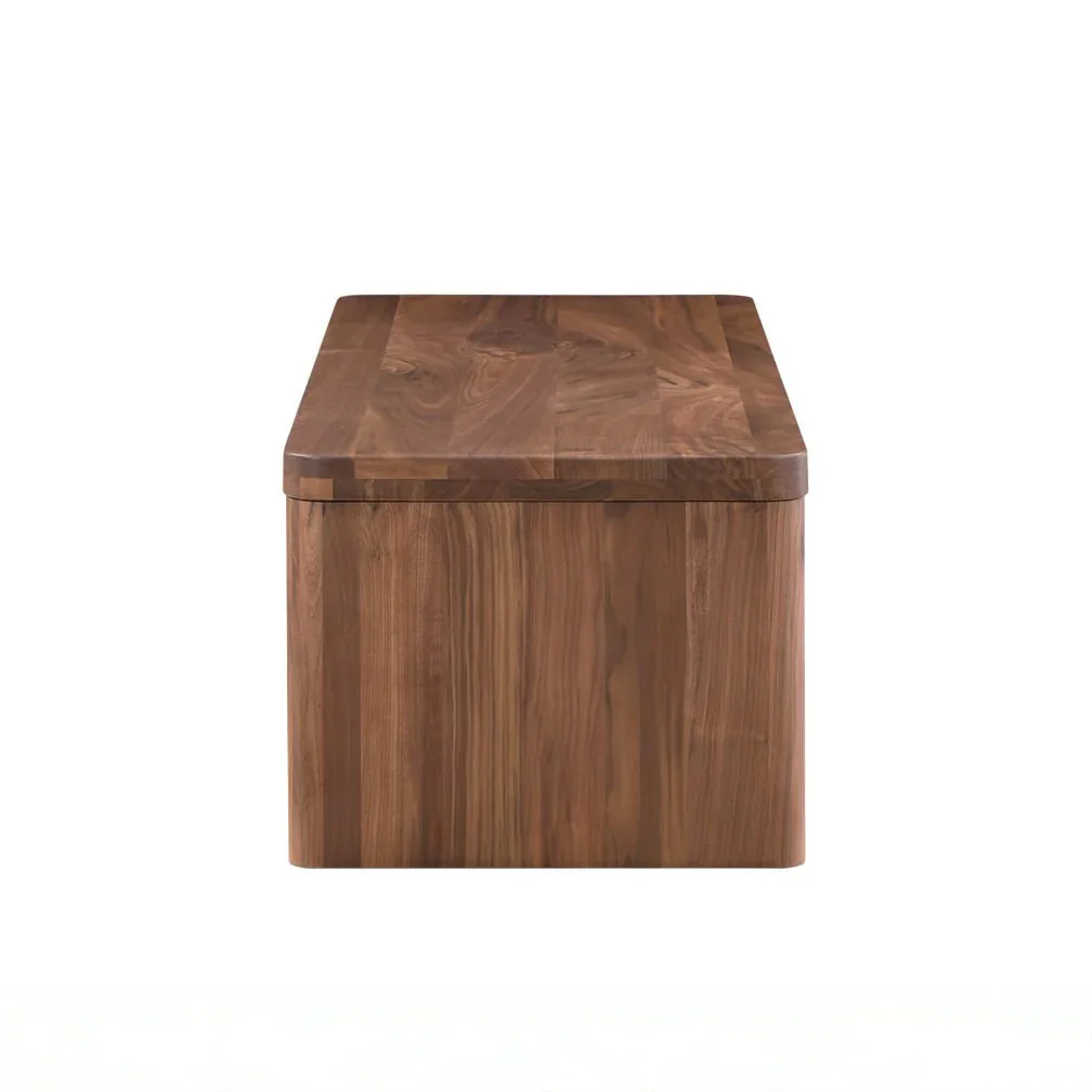 Akasa Coffee Table - Solid Walnut/Teak/Oak Wood - Image 7