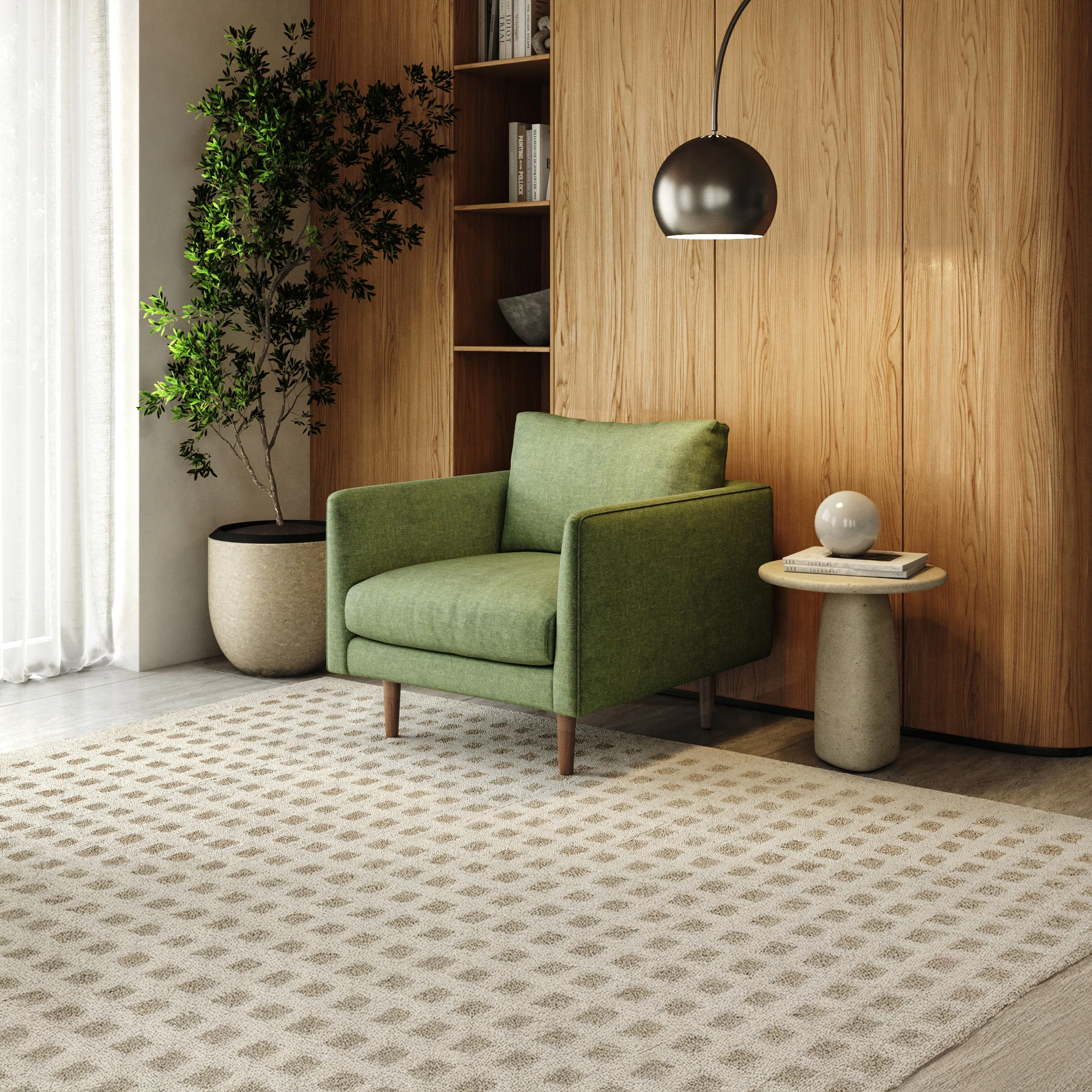 Anne Sofa | 1 Seater | Polyfill Cushion | Removable Fabric - Image 11