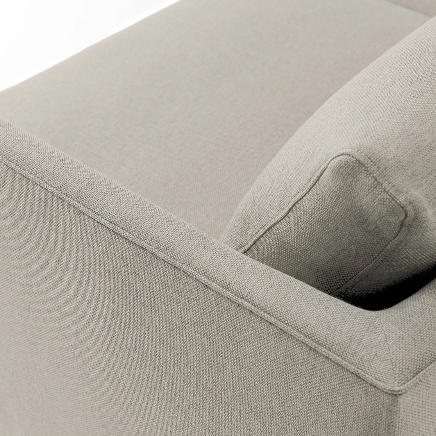Anne Sofa | 2 Seater | Polyfill Cushion (5.6 feet) | Removable Fabric - Image 6