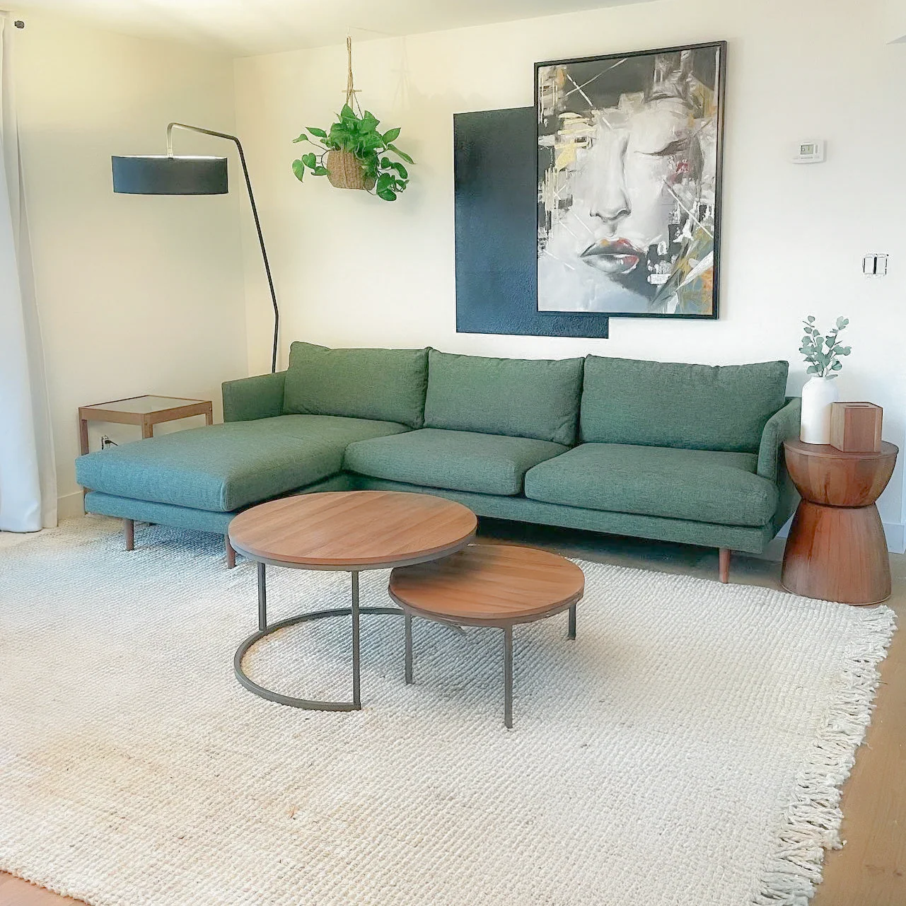 Anne Sofa | L Shaped Sectional | Down-feather Back Cushion (9.3 feet) XL | Removable Fabric - Image 19