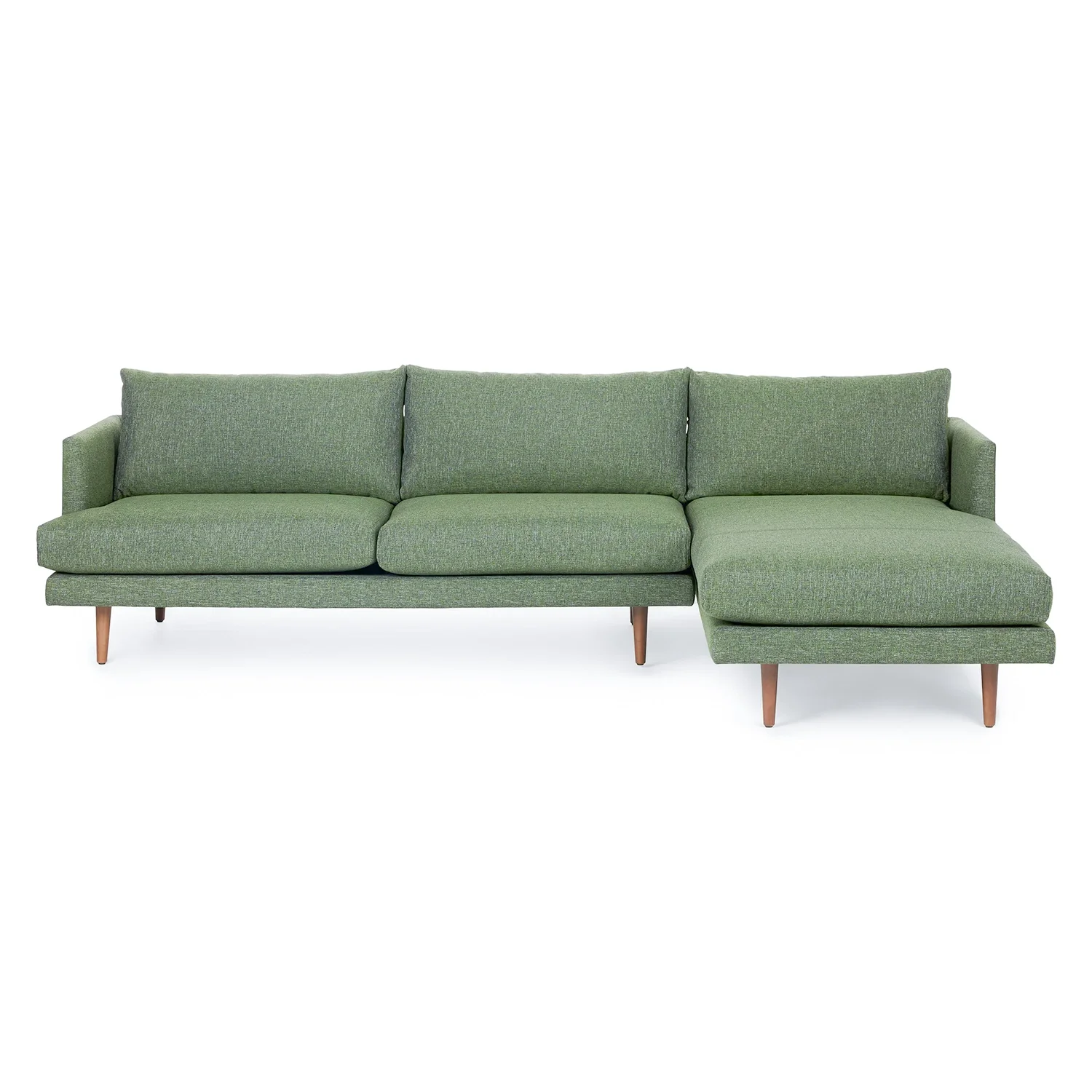 Anne Sofa | L Shaped Sectional | Down-feather Back Cushion (9.3 feet) XL | Removable Fabric - Image 12