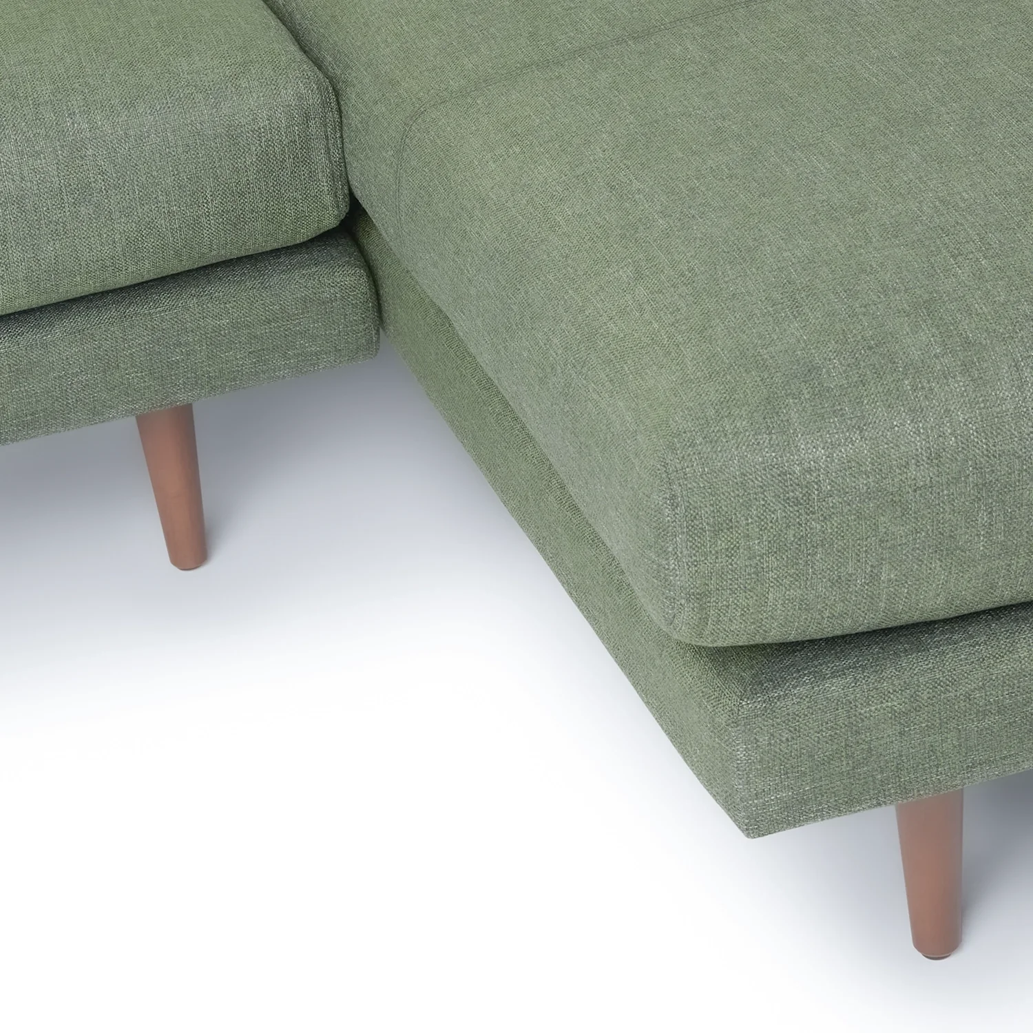 Anne Sofa | L Shaped Sectional | Down-feather Back Cushion (9.3 feet) XL | Removable Fabric - Image 17