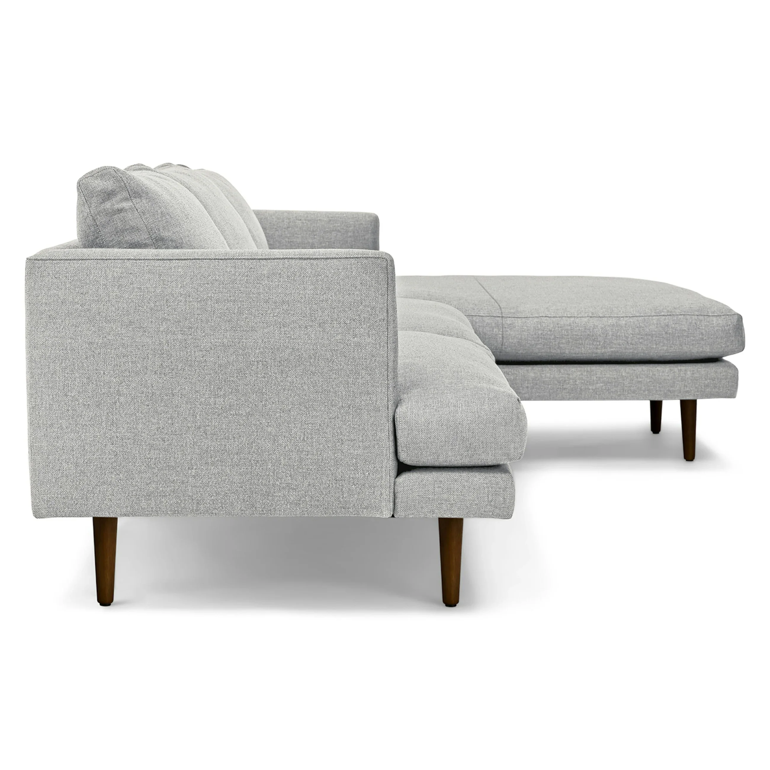 Anne Sofa | L Shaped Sectional | Down-feather Back Cushion (9.3 feet) XL | Removable Fabric - Image 5