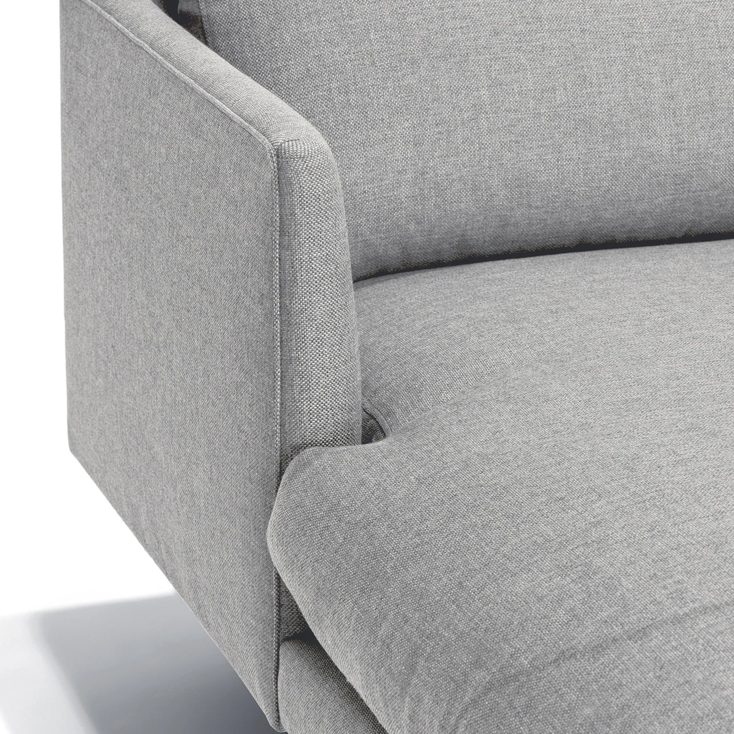 Anne Sofa | L Shaped Sectional | Down-feather Back Cushion (9.3 feet) XL | Removable Fabric - Image 6
