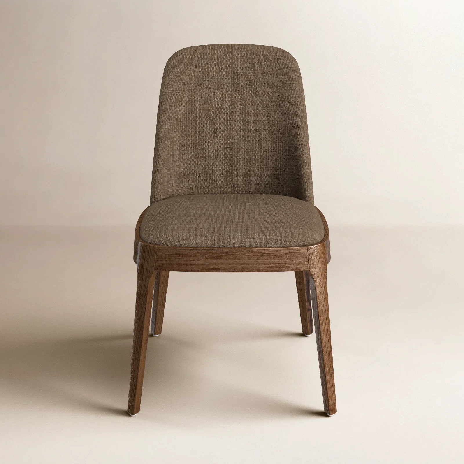 Aura Dining Chair - Solid Teak/Oak/Walnut Wood - Image 3