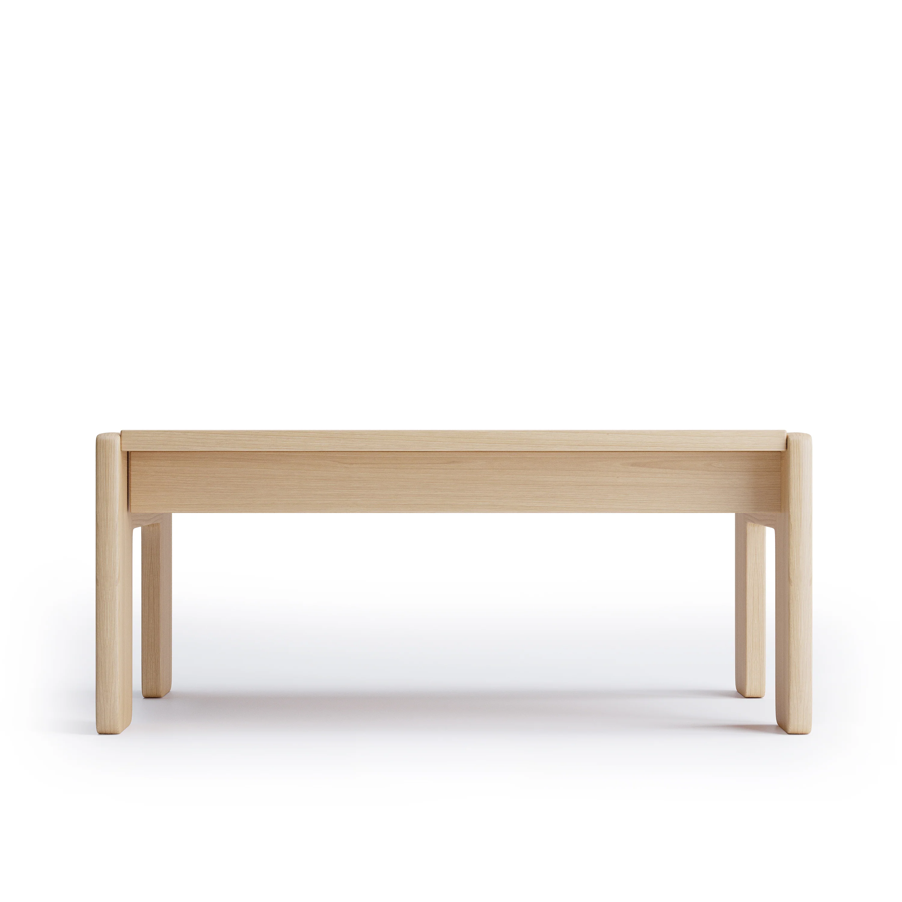 Nordhaven Coffee Table - Solid Walnut/Teak/Oak Wood (Square) - Image 16