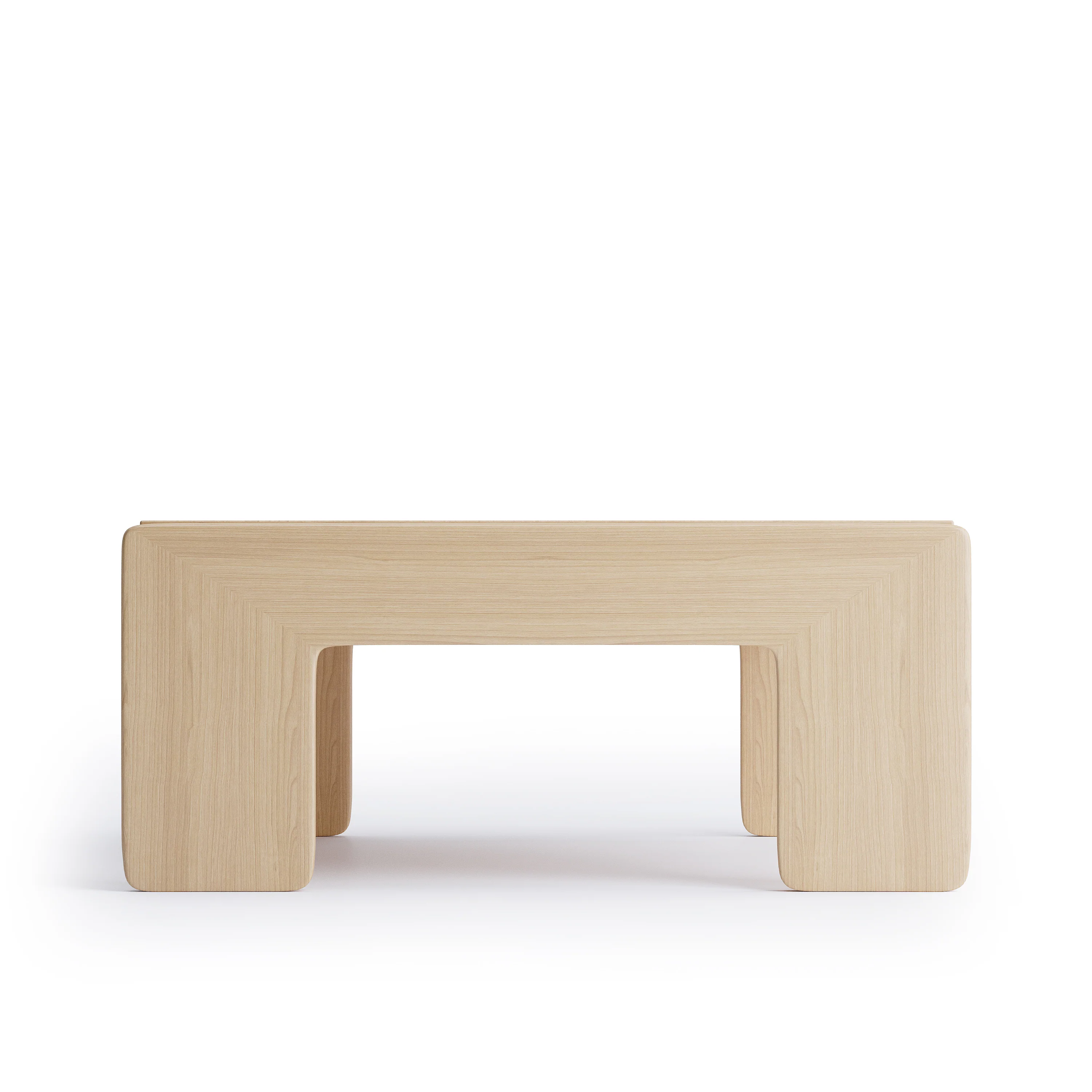 Nordhaven Coffee Table - Solid Walnut/Teak/Oak Wood (Square) - Image 19