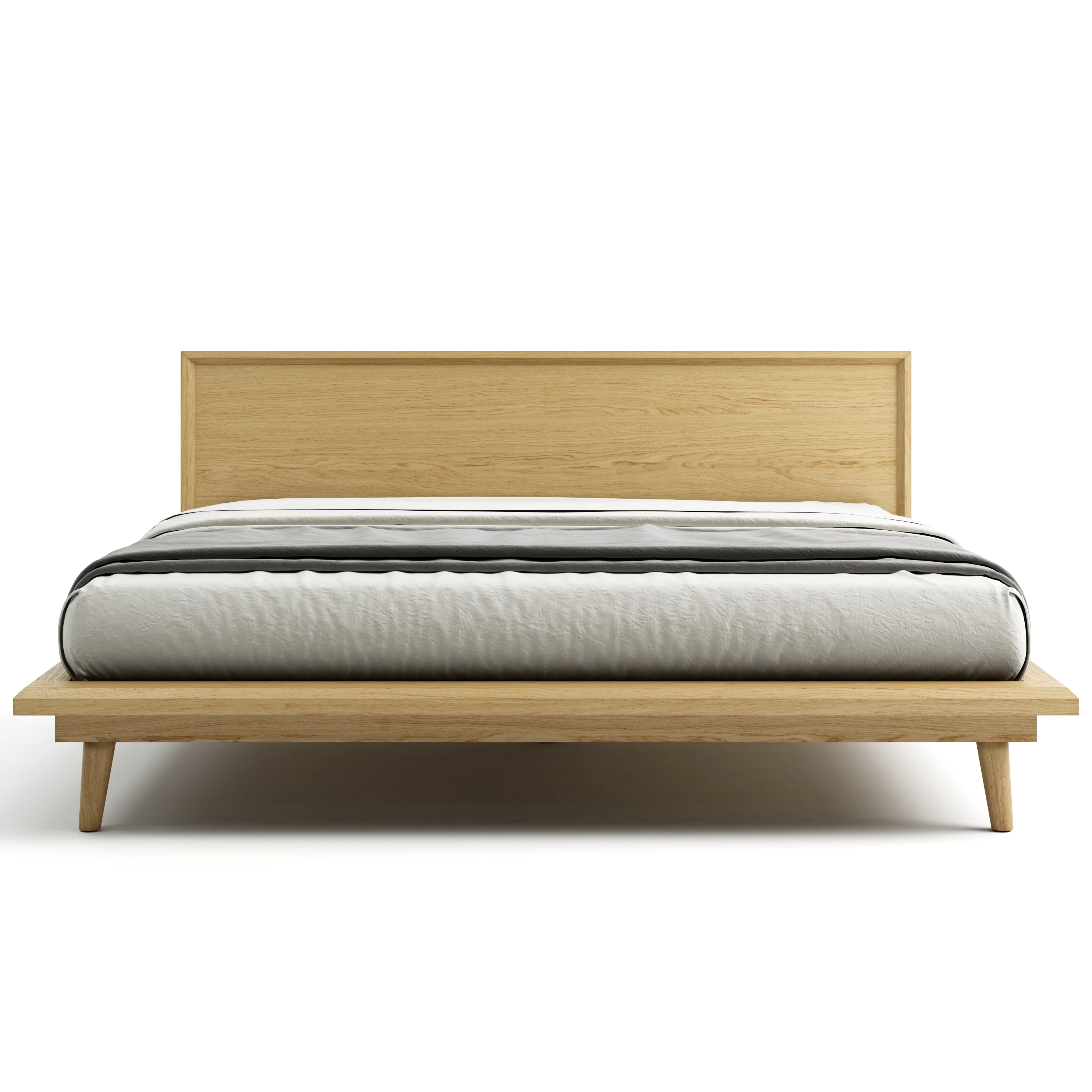 Bon Bed - Solid Teak/Walnut/Oak Wood (King) - Image 30