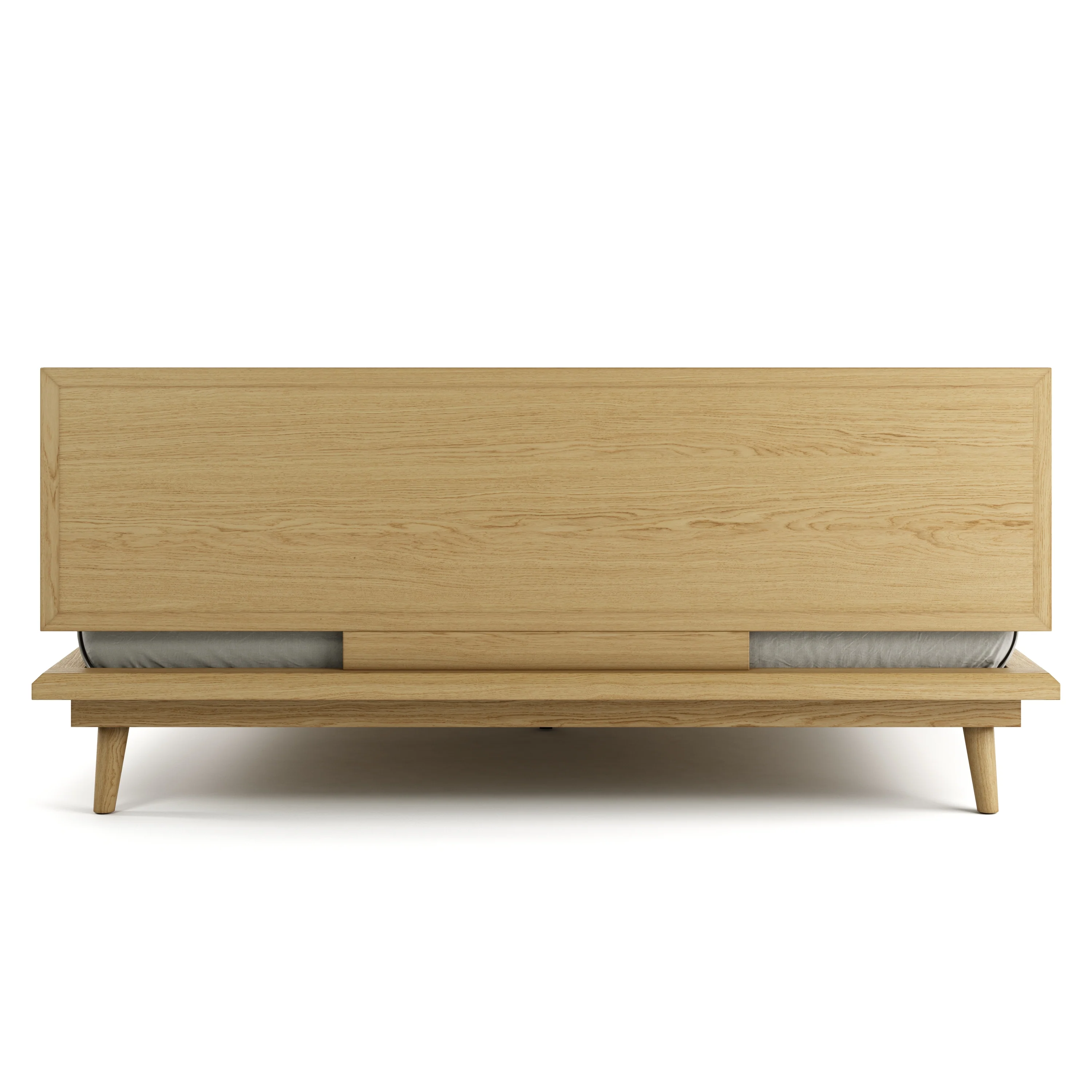 Bon Bed - Solid Teak/Walnut/Oak Wood (King) - Image 35