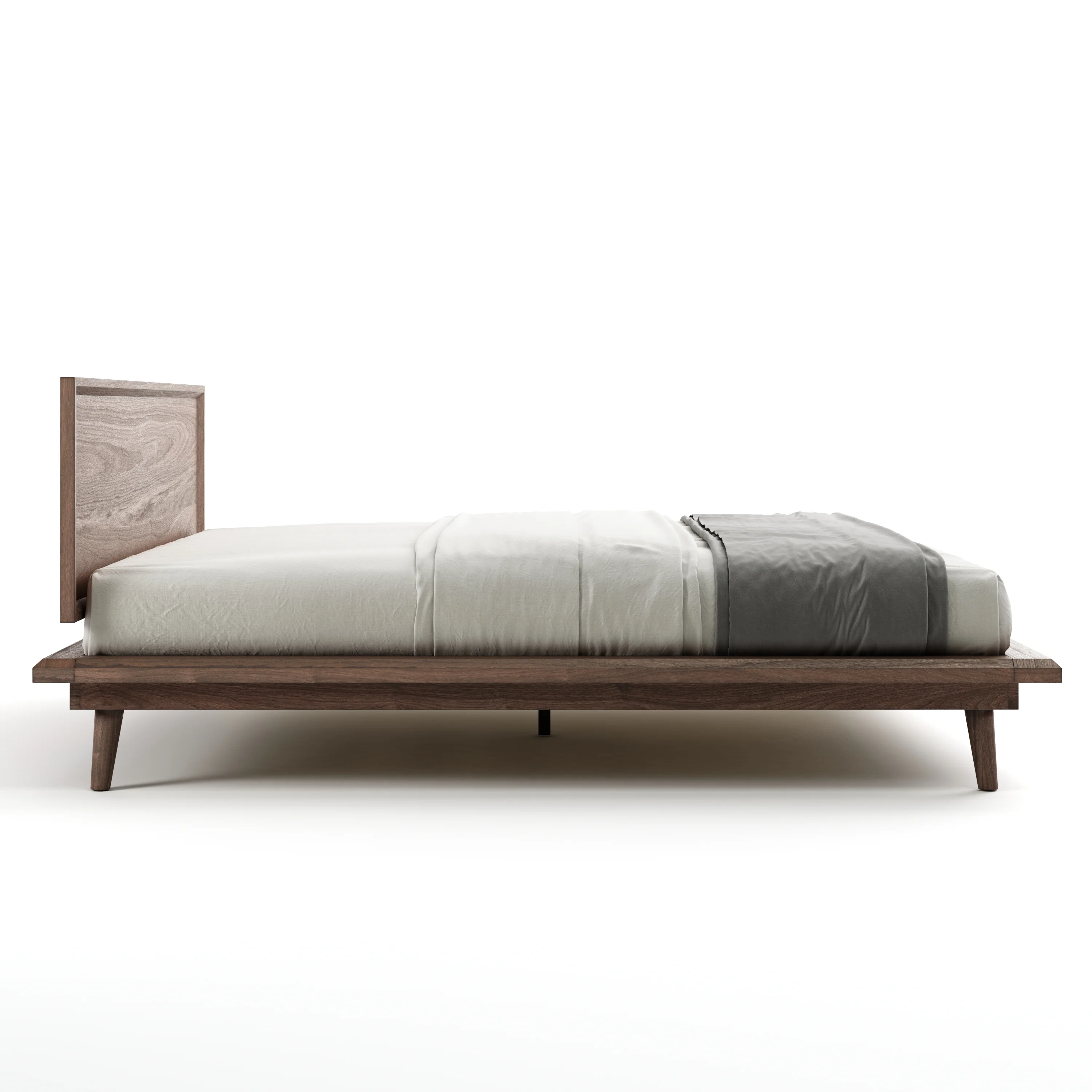 Bon Bed - Solid Teak/Walnut/Oak Wood (King) - Image 21