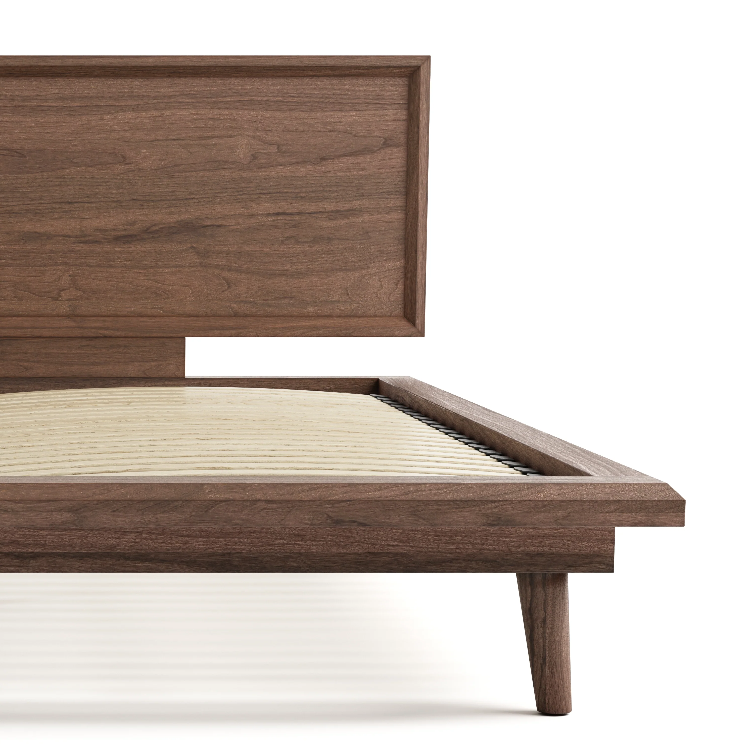 Bon Bed - Solid Teak/Walnut/Oak Wood (King) - Image 25