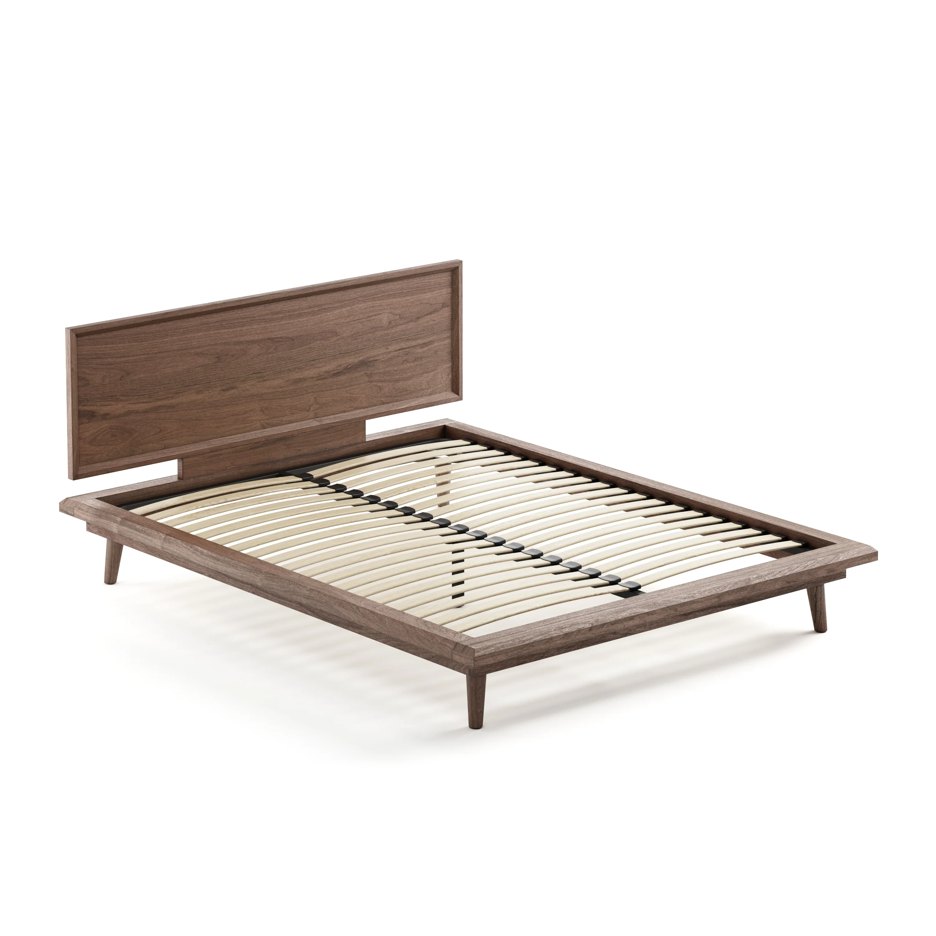 Bon Bed - Solid Teak/Walnut/Oak Wood (Queen) - Image 25