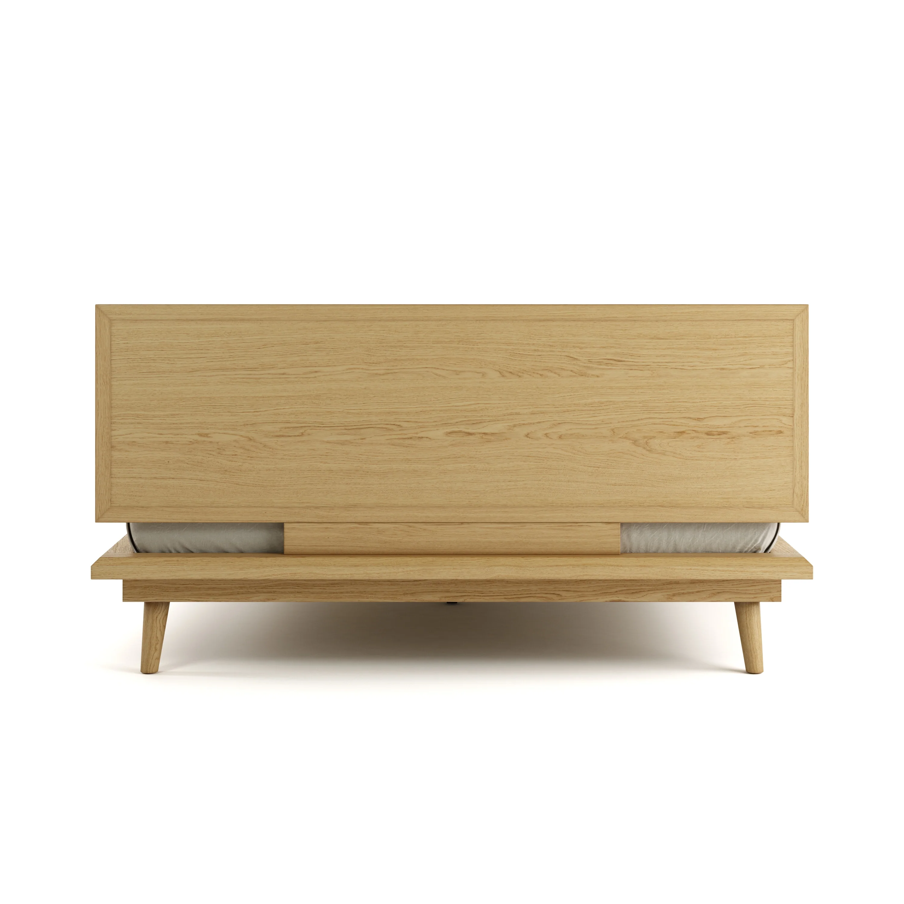 Bon Bed - Solid Teak/Walnut/Oak Wood (Queen) - Image 36
