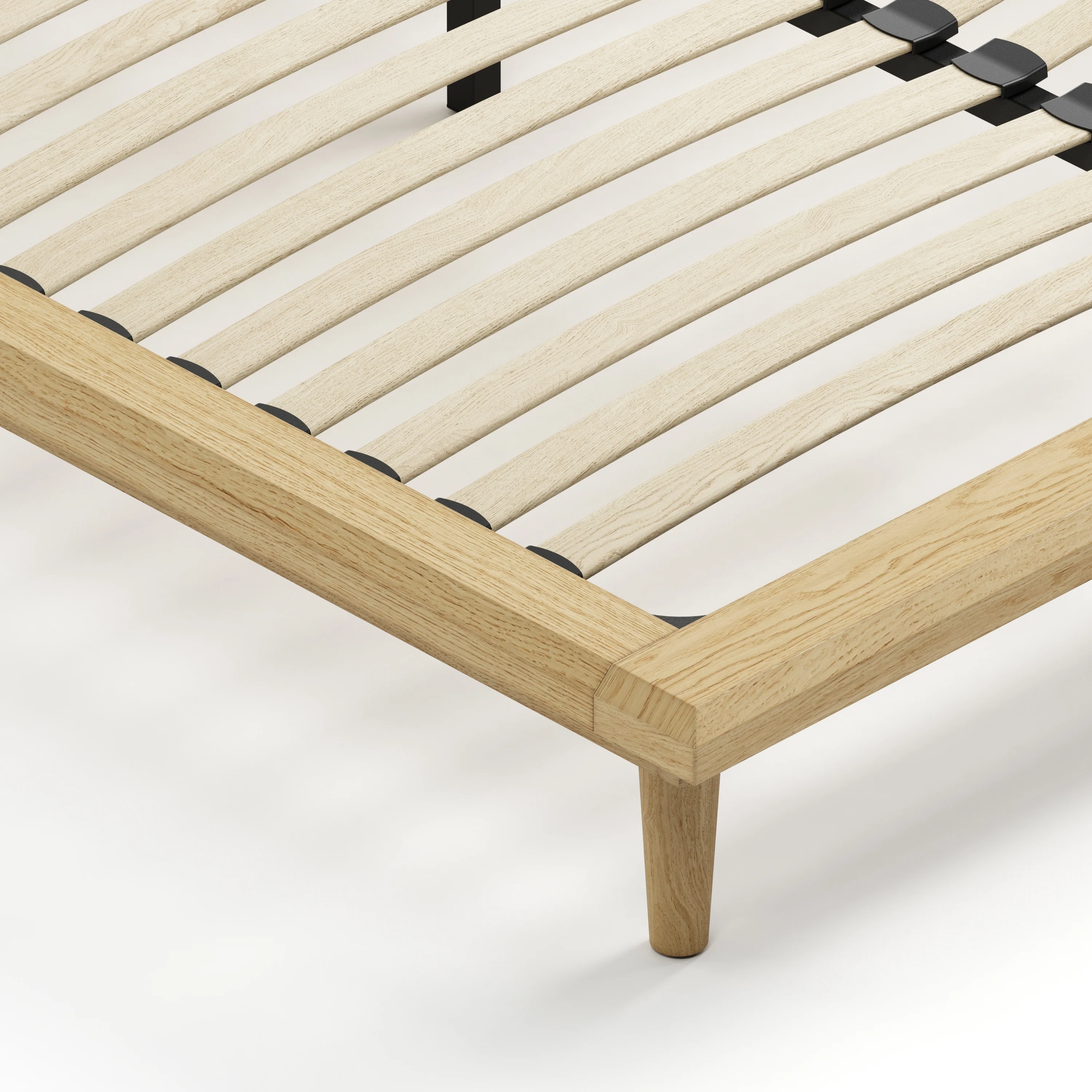 Bon Bed - Solid Teak/Walnut/Oak Wood (King) - Image 38