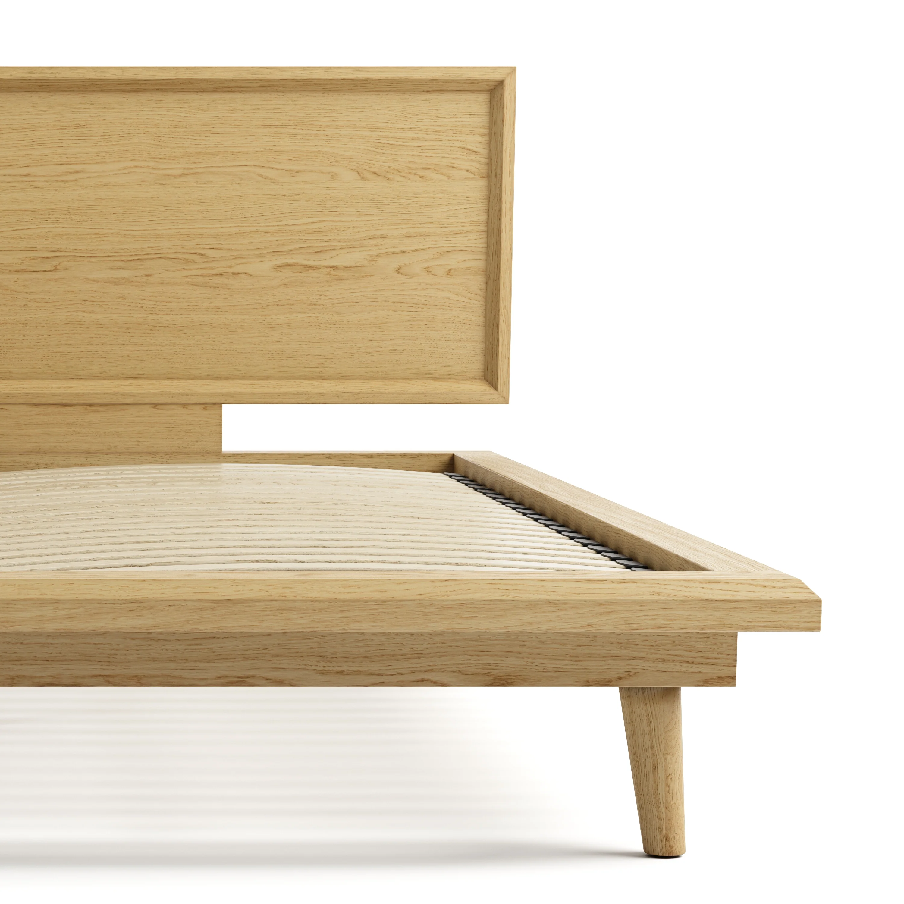 Bon Bed - Solid Teak/Walnut/Oak Wood (King) - Image 39