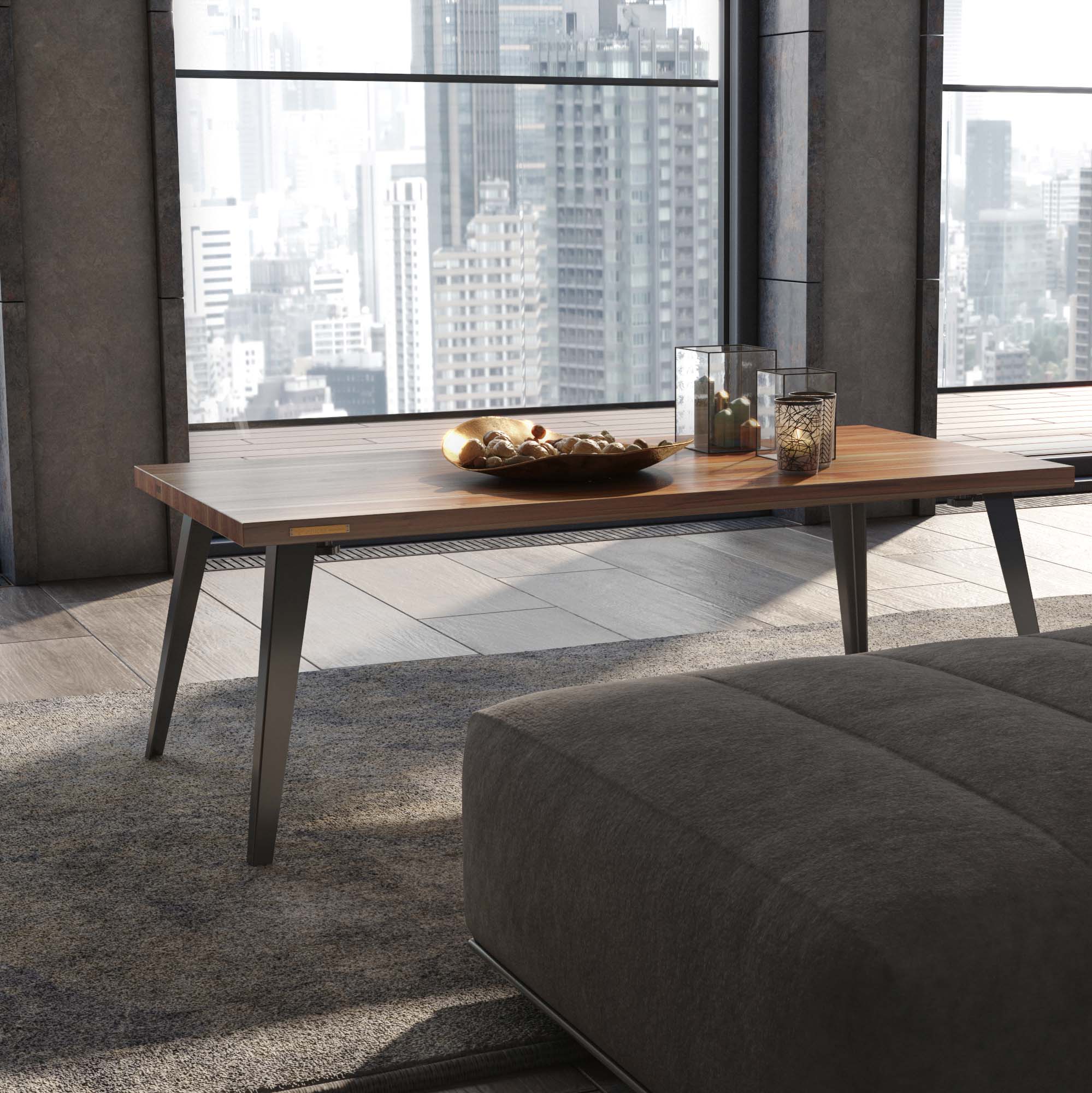 Takeshi Coffee Table - Solid Teak Wood - Image 8