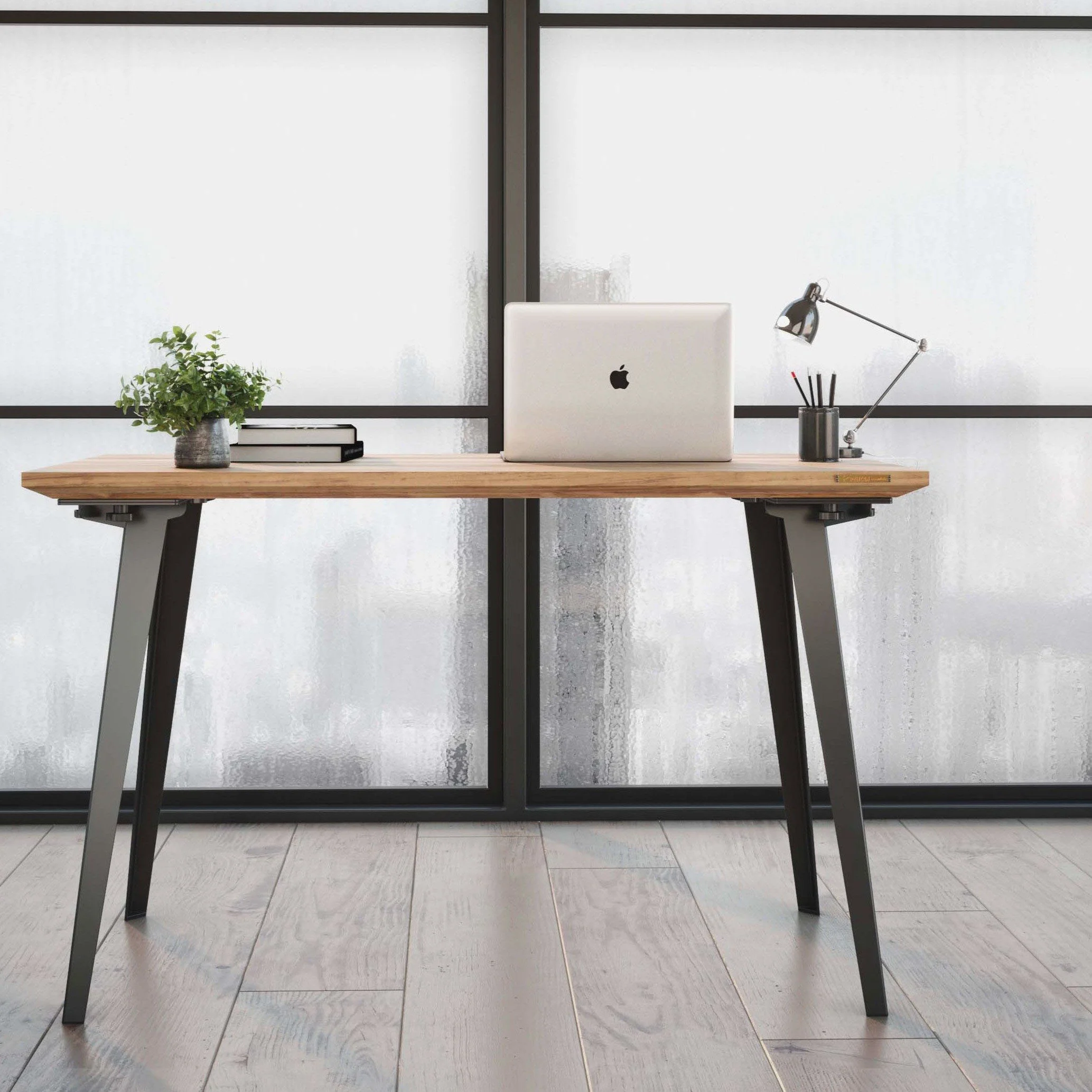 Takeshi Desk (4x2 feet) - Solid Teak Wood (Sagwan) - Image 8