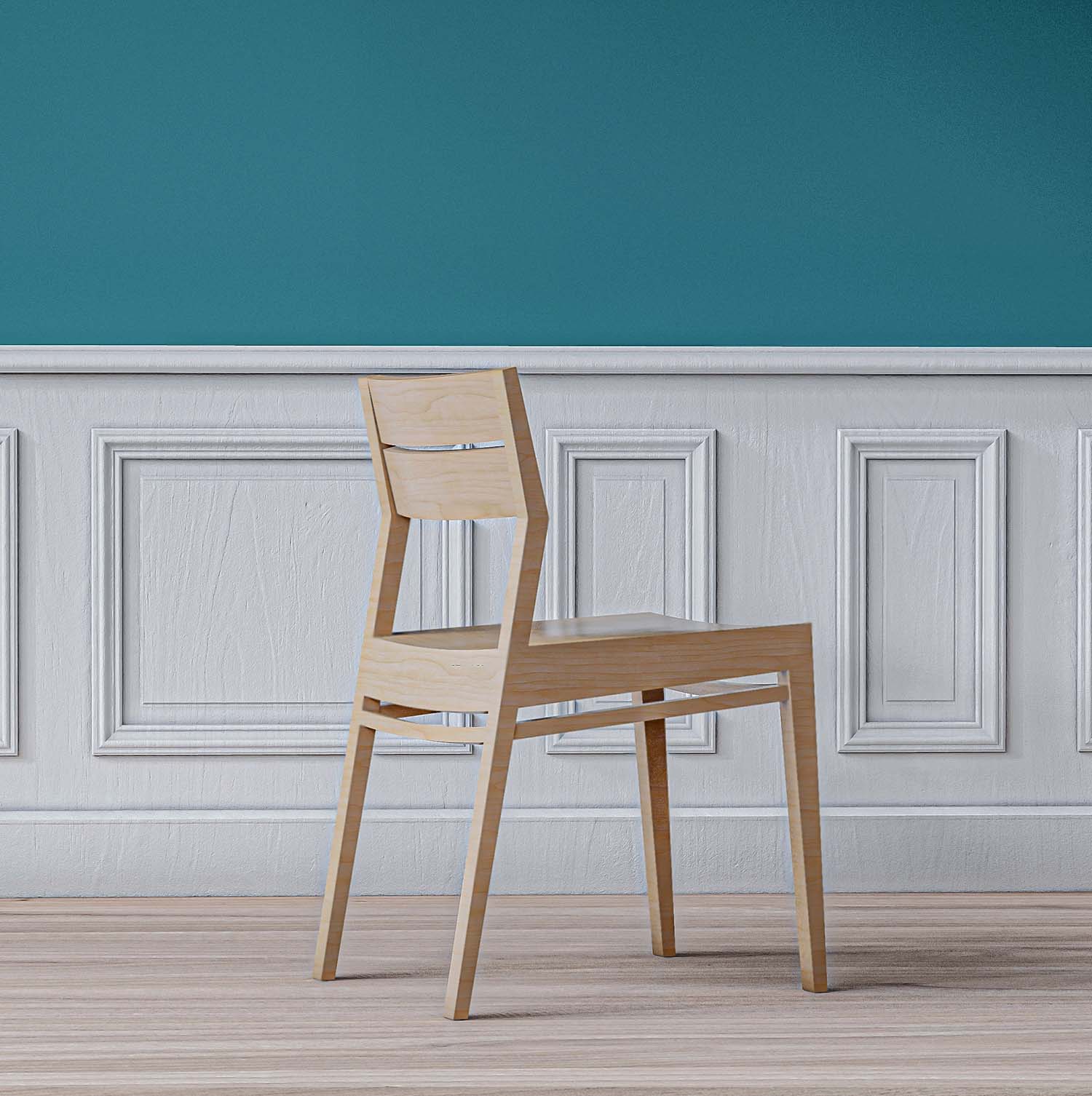 Serenity Dining Chair - Solid Teak/Oak/Walnut Wood - Image 8