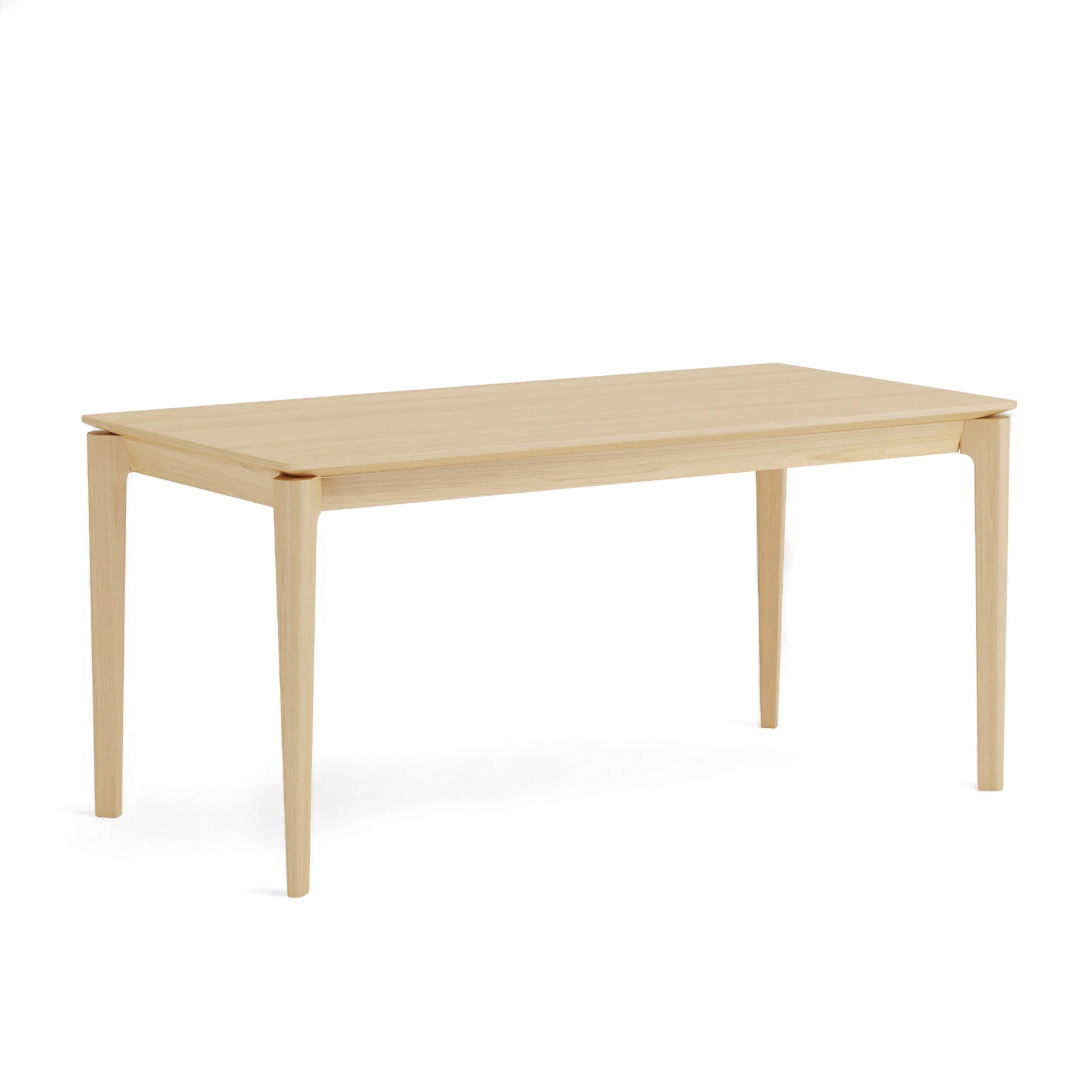 Elan Dining Table (5.3 feet) - Solid Teak/Walnut/Oak Wood - Image 15