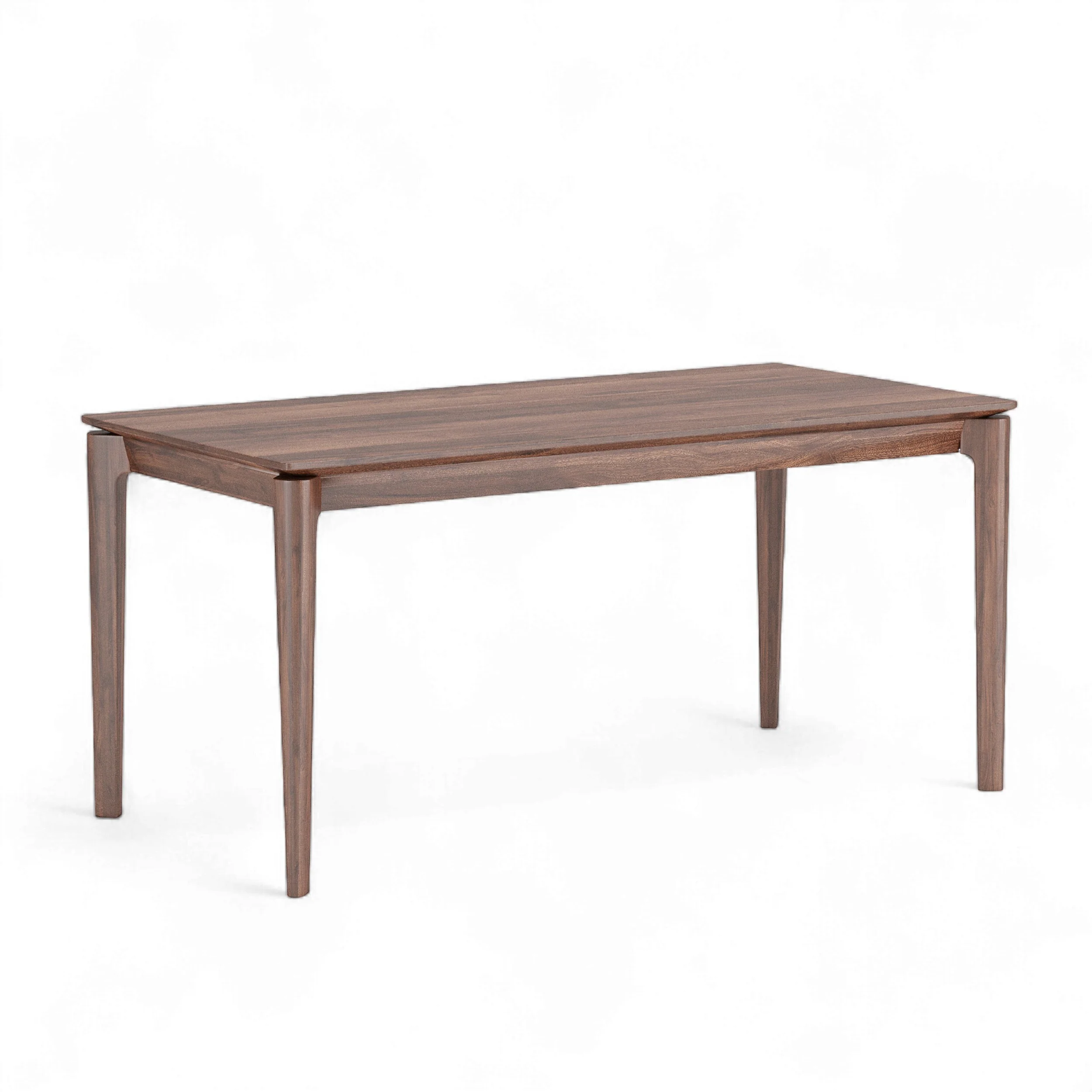 Elan Dining Table (5.3 feet) - Solid Teak/Walnut/Oak Wood - Image 2