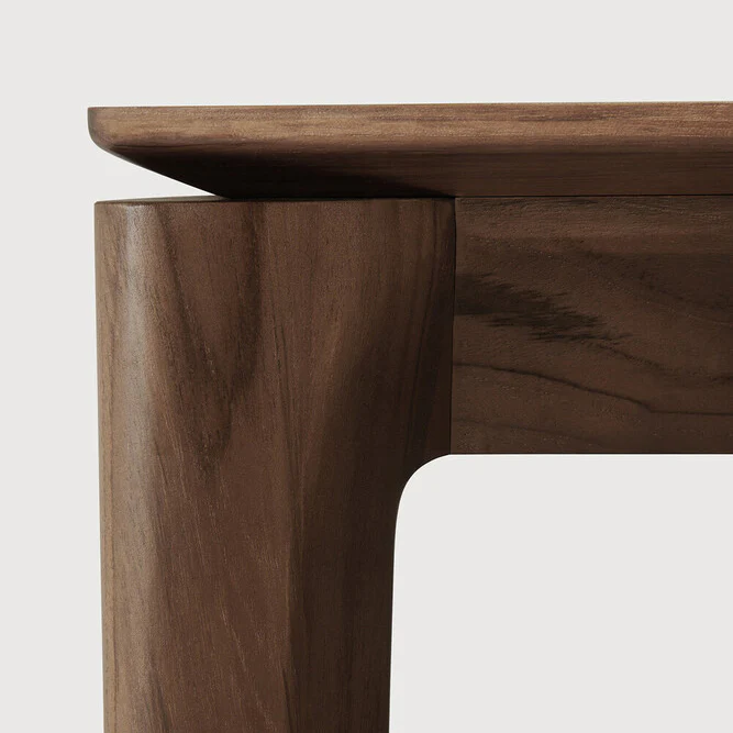 Elan Dining Table (5.3 feet) - Solid Teak/Walnut/Oak Wood - Image 5
