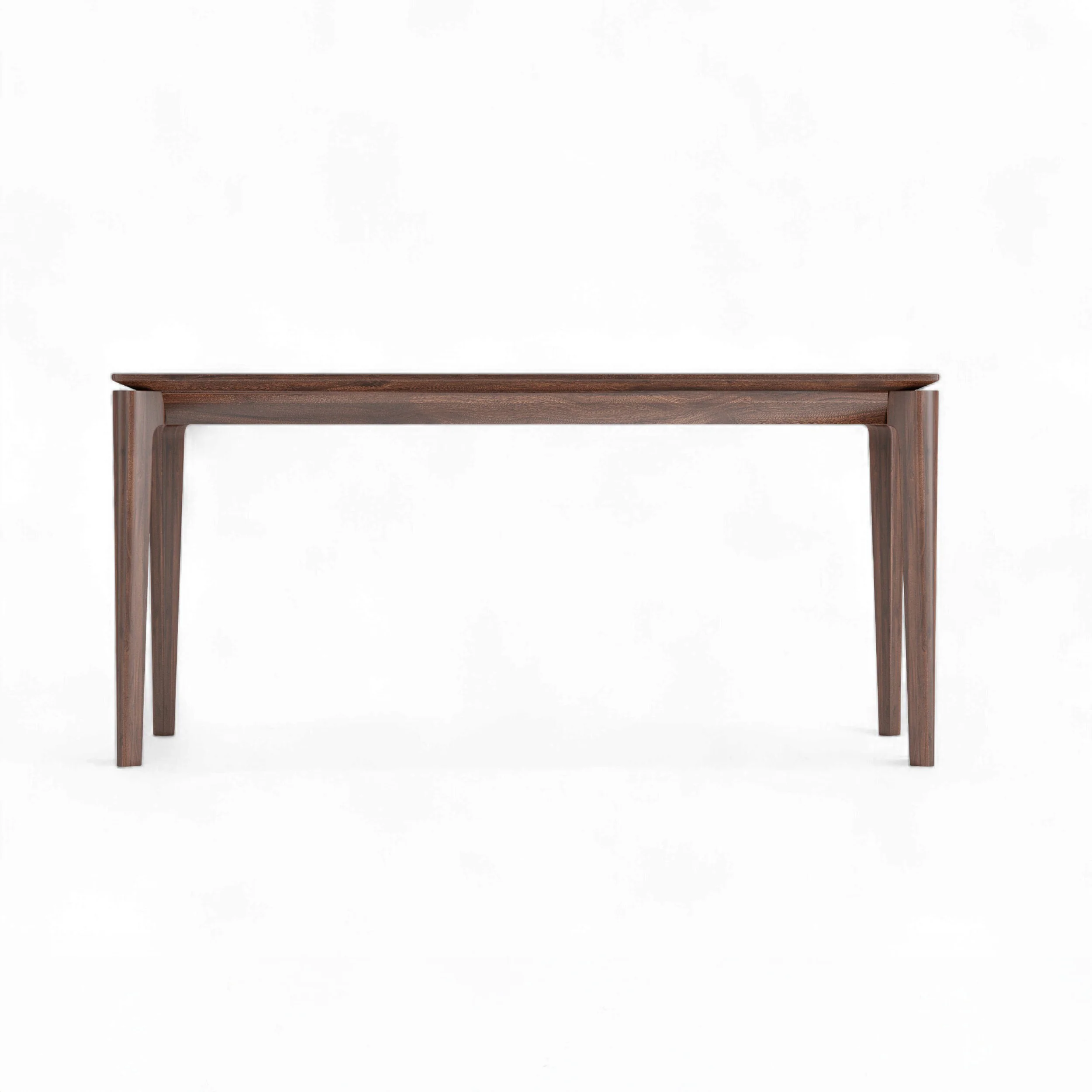 Elan Dining Table (5.3 feet) - Solid Teak/Walnut/Oak Wood - Image 6