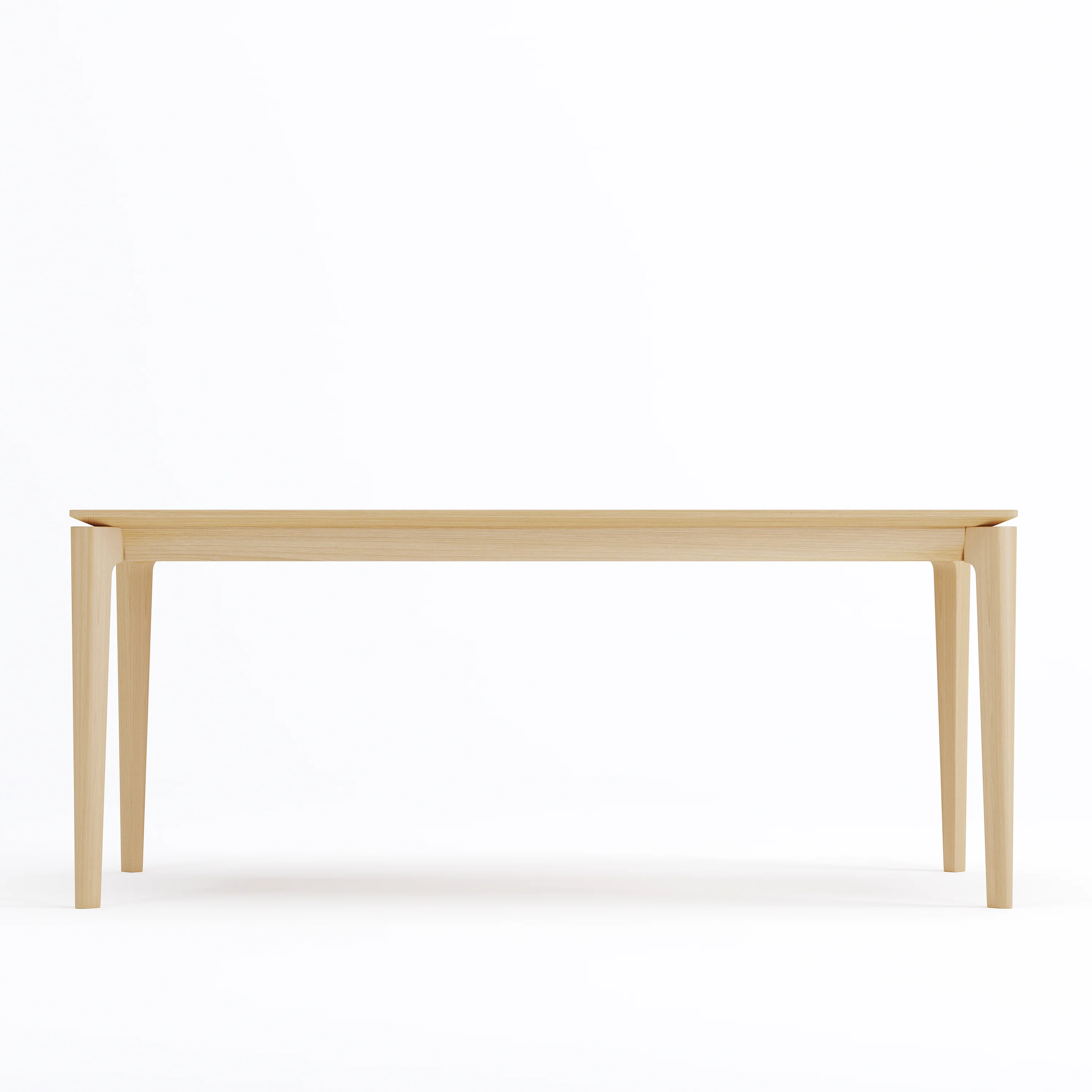 Elan Dining Table (6 feet) - Solid Teak/Walnut/Oak Wood - Image 13