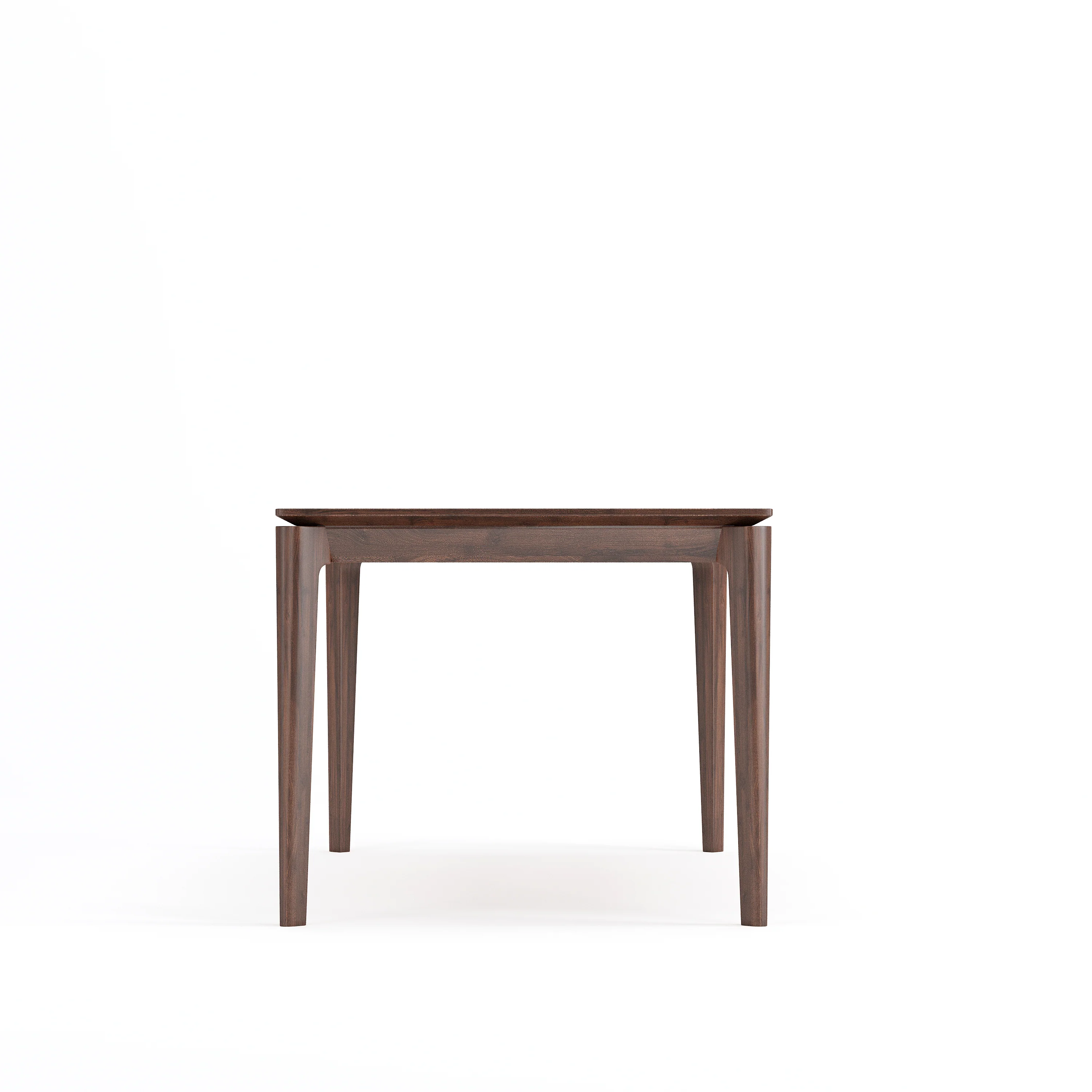 Elan Dining Table (6 feet) - Solid Teak/Walnut/Oak Wood - Image 4
