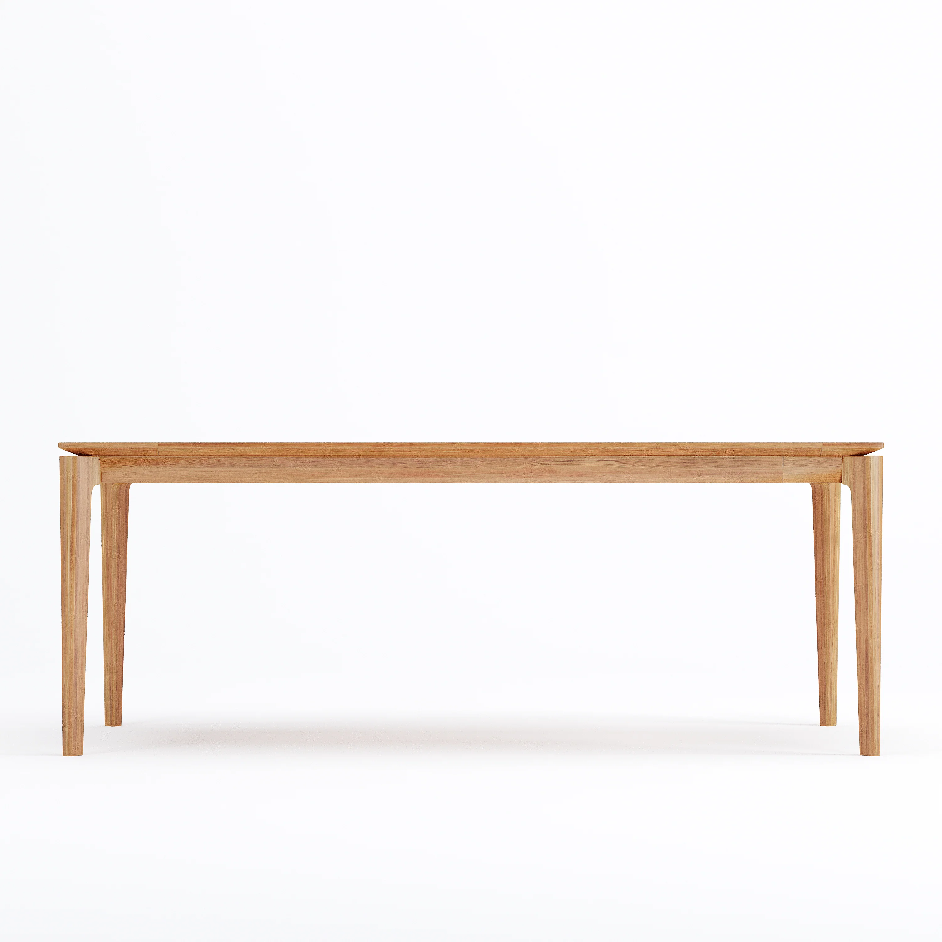 Elan Dining Table (6.5 feet) - Solid Teak/Walnut/Oak Wood - Image 10