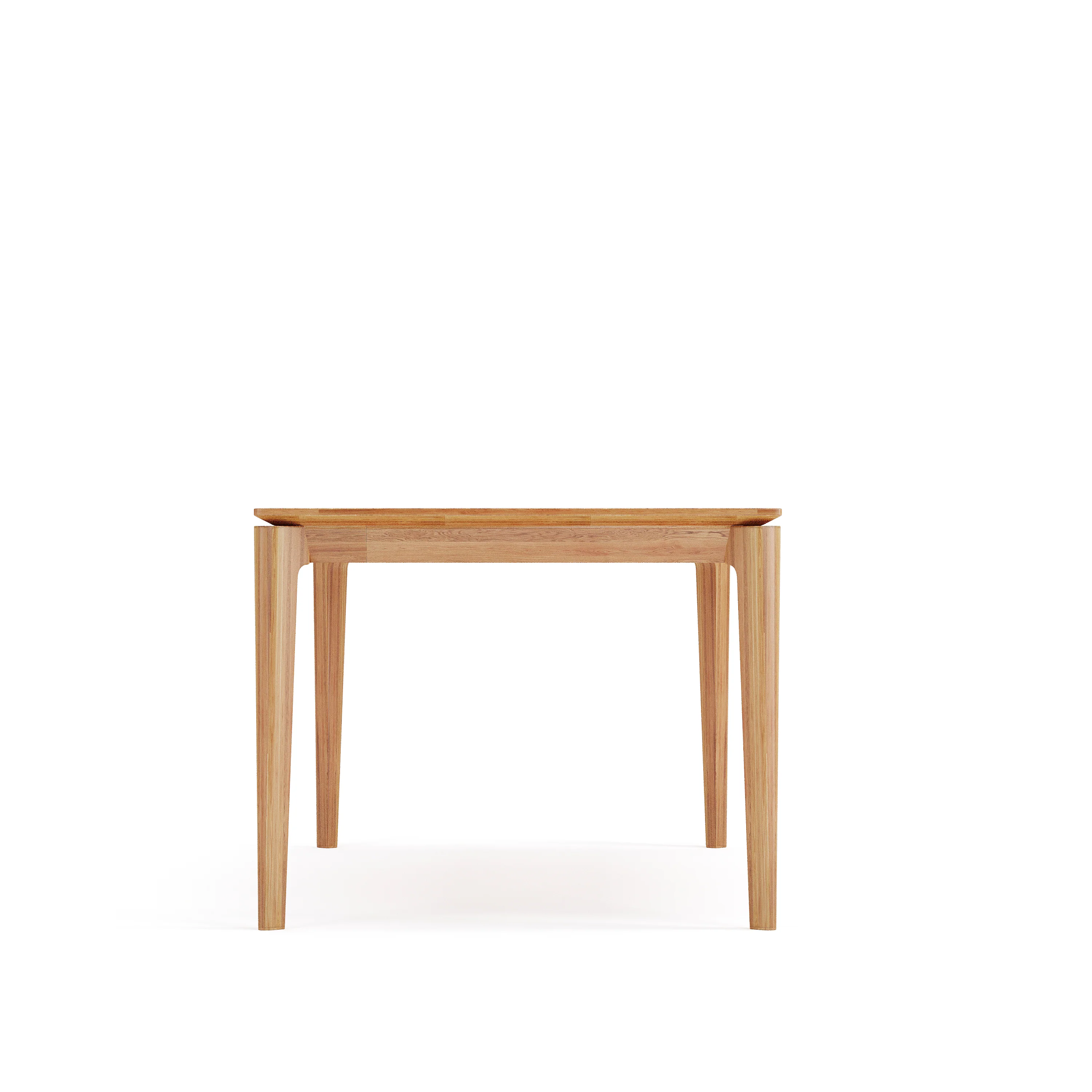 Elan Dining Table (6.5 feet) - Solid Teak/Walnut/Oak Wood - Image 11