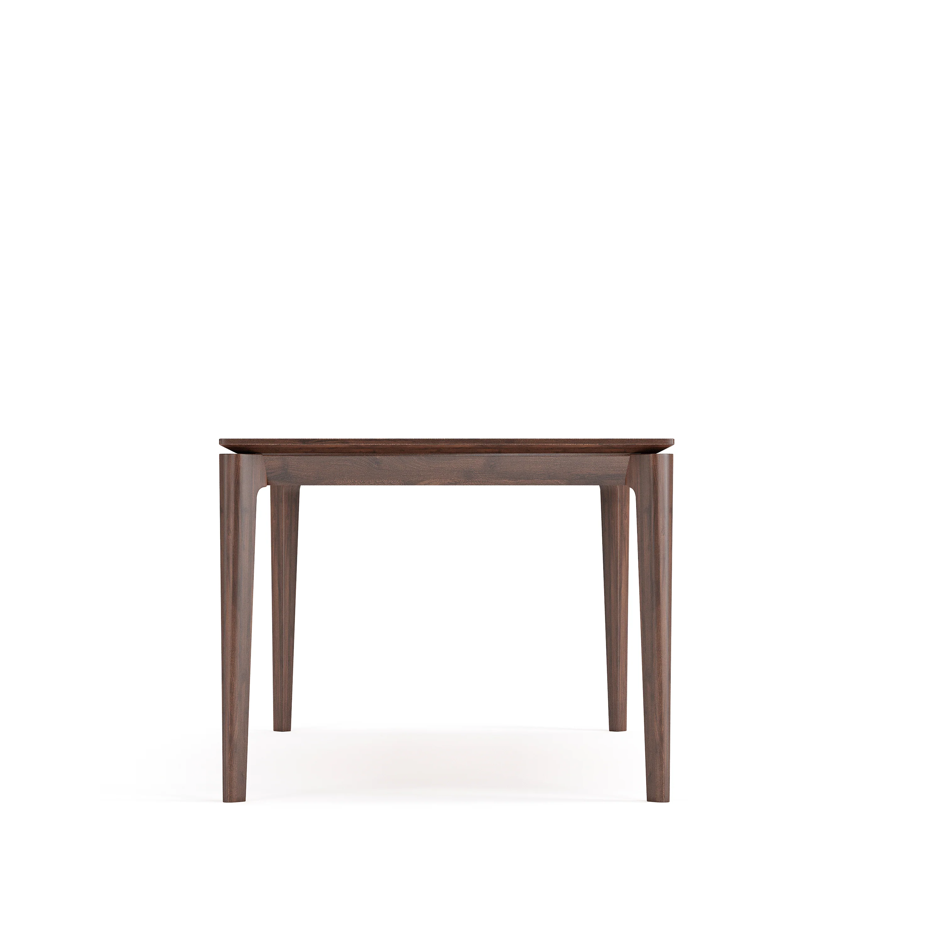 Elan Dining Table (6.5 feet) - Solid Teak/Walnut/Oak Wood - Image 4