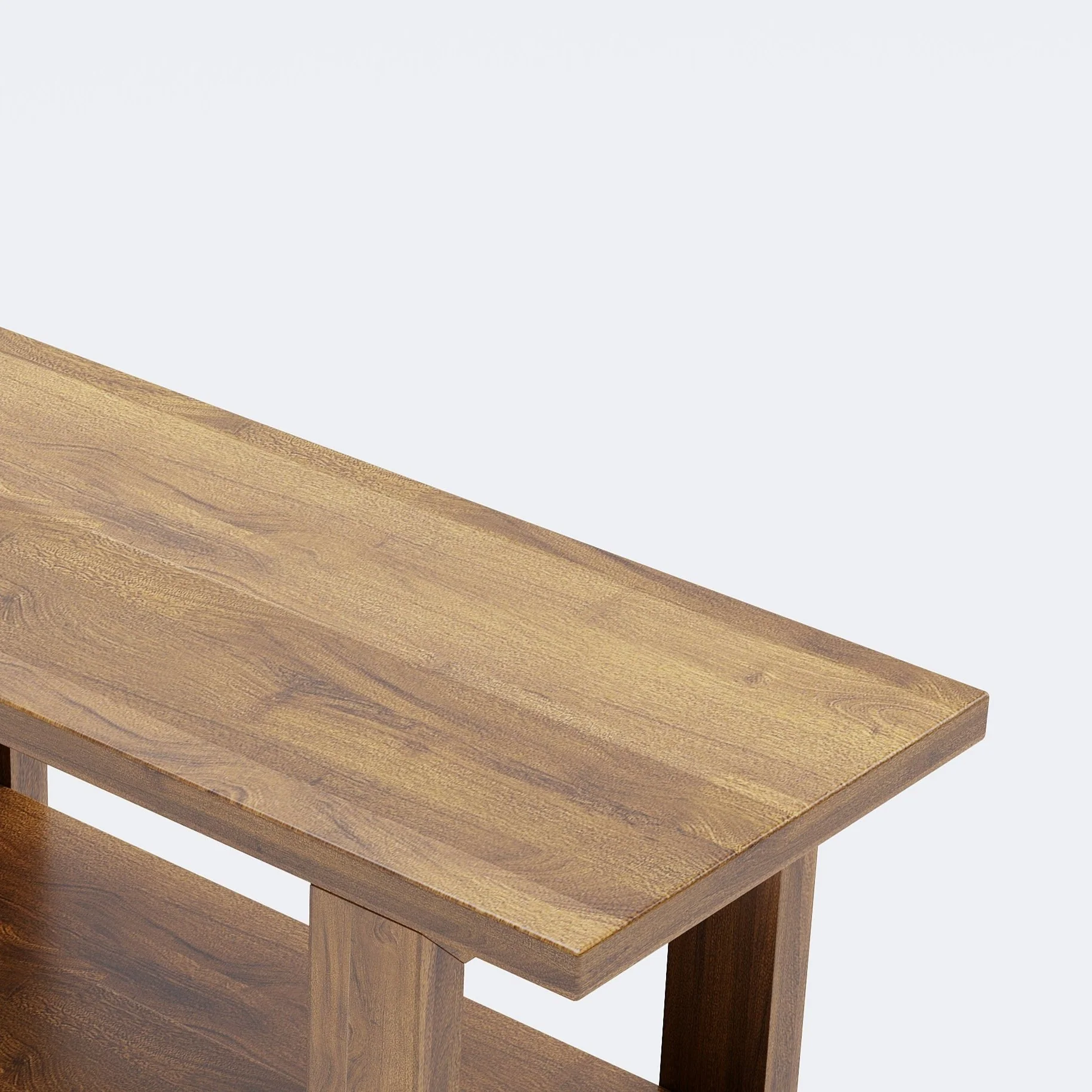 Harmony Console - TV Unit/Low Shelf - Solid Teak Wood - Image 6