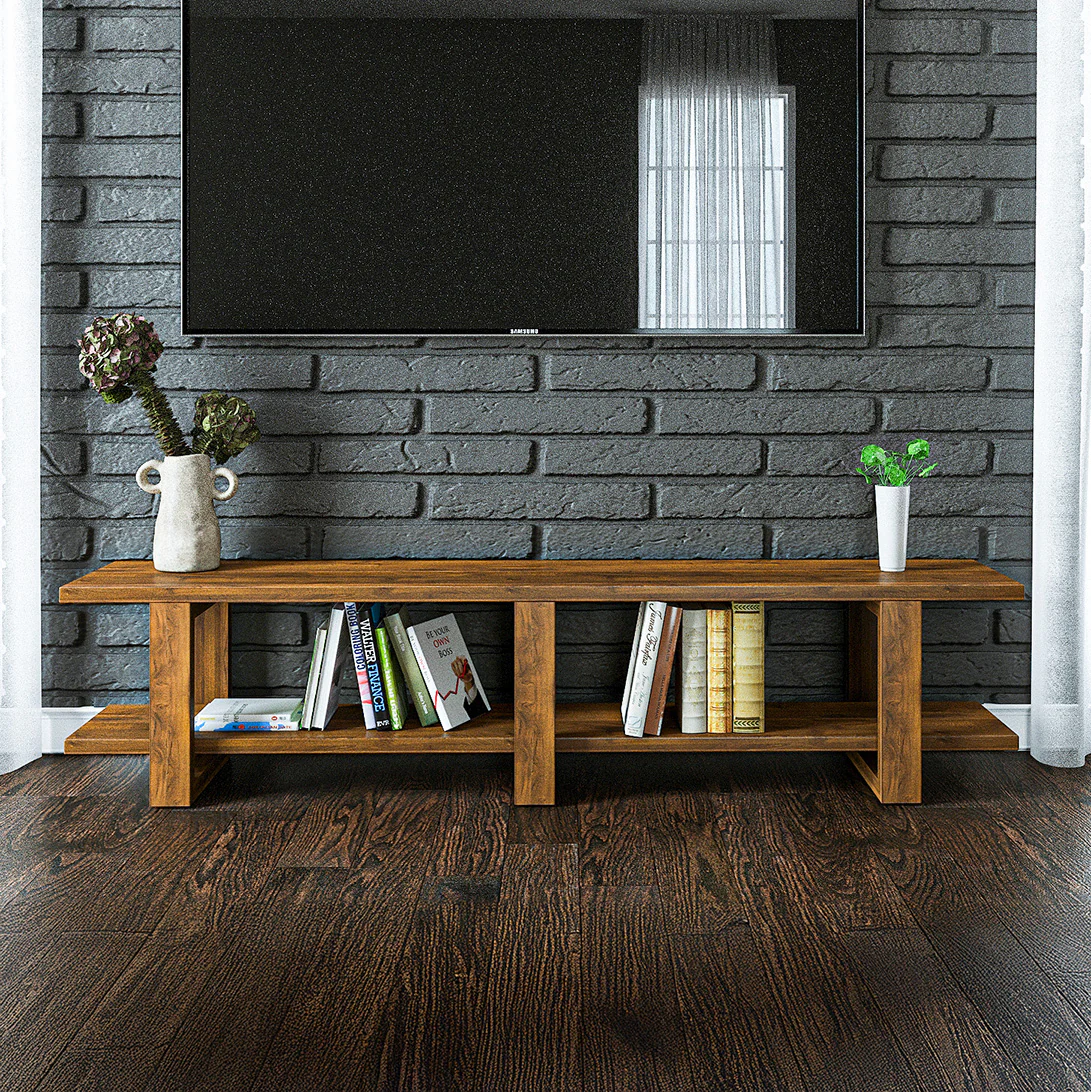 Harmony Console - TV Unit - Solid Teak Wood - Image 6