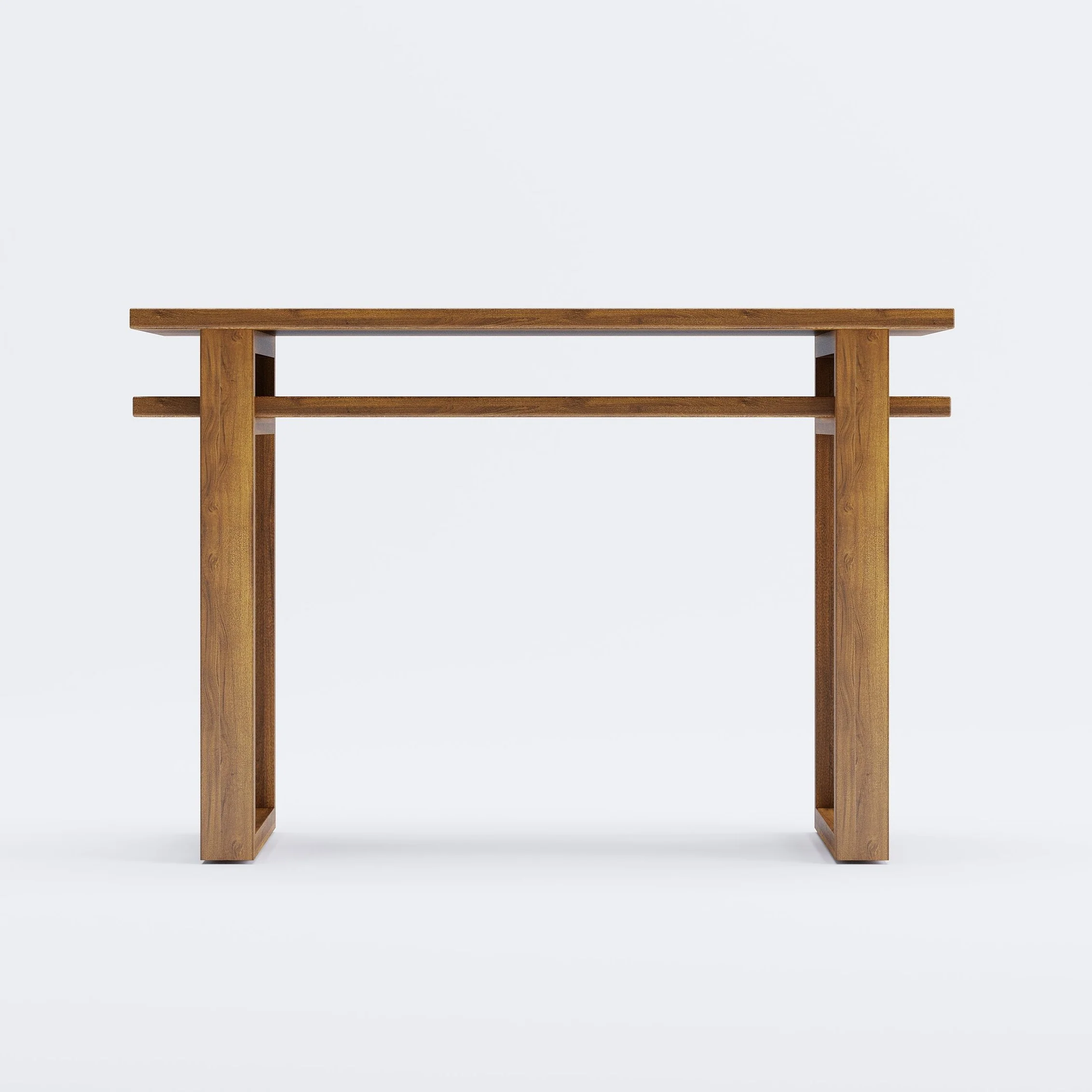 Harmony Desk - Solid Teak Wood (4 feet) - Image 3