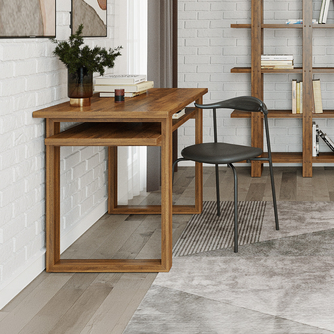 Harmony Desk - Solid Teak Wood (4 feet) - Image 6
