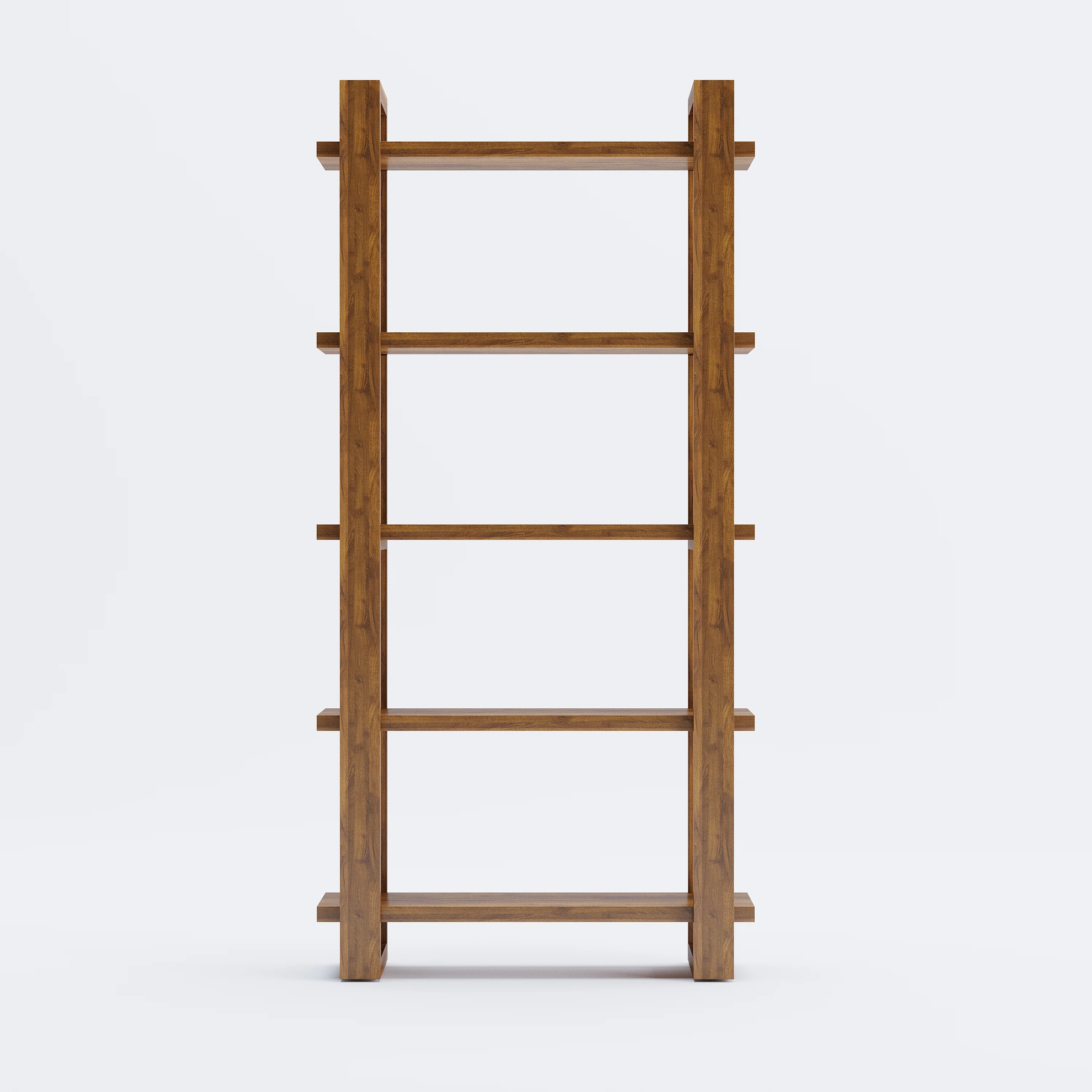 Harmony Shelf/Bookcase - Solid Teak Wood - Image 4
