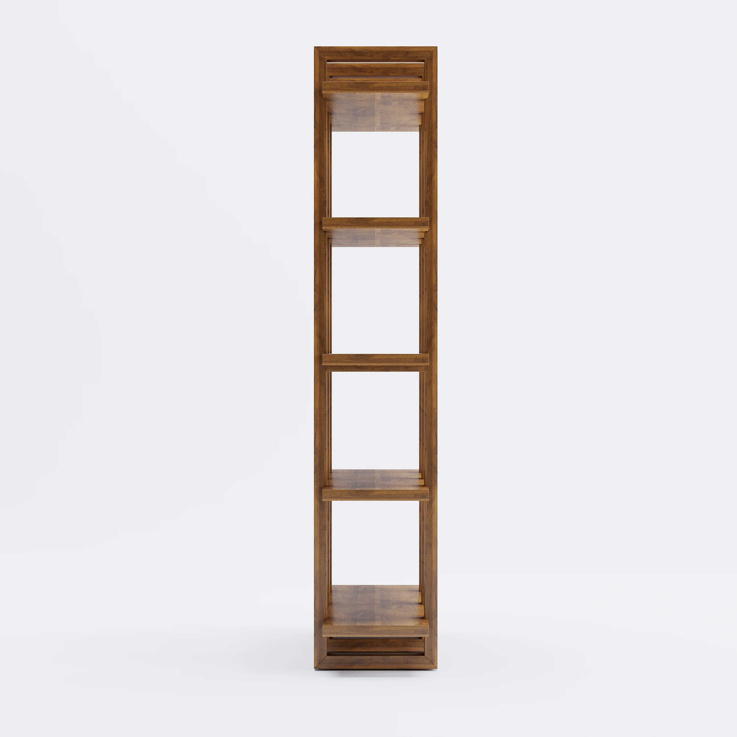 Harmony Shelf/Bookcase - 49" - Solid Teak Wood - Image 5