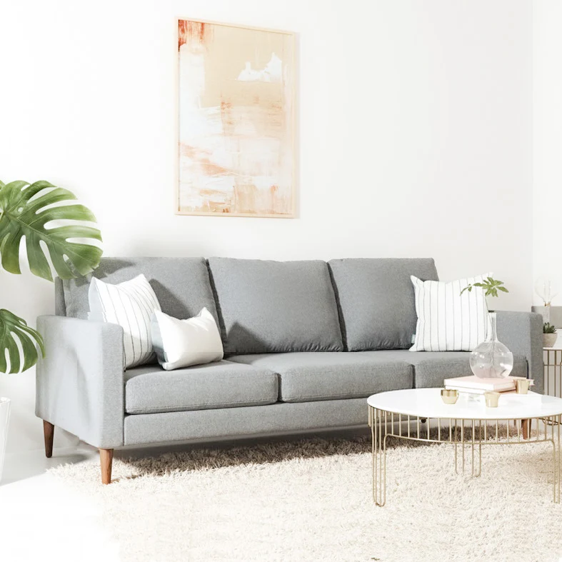 Lore Sofa | 3 Seater (7 feet) | High Back Sofa - Image 3