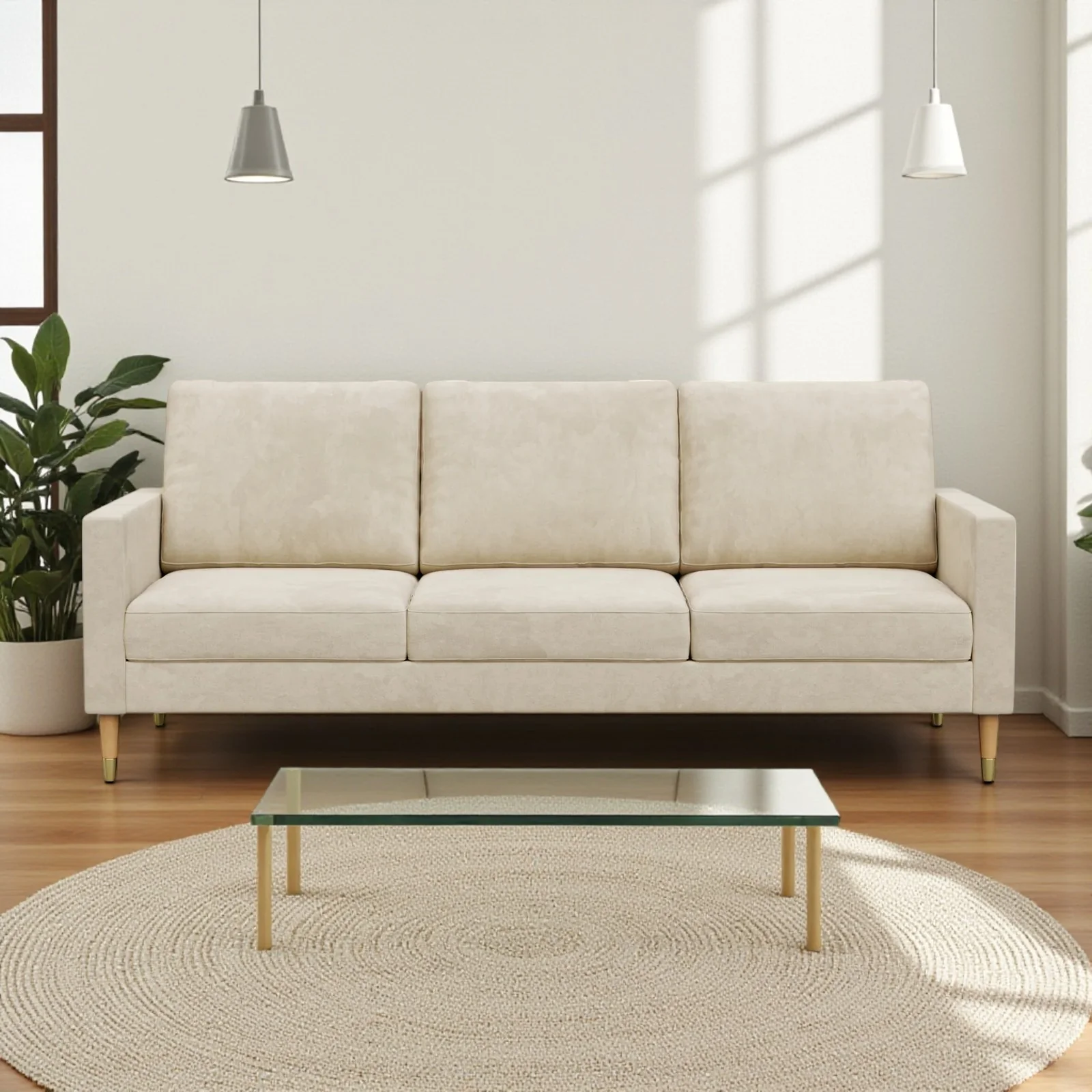 Lore Sofa | 3 Seater (7 feet) | High Back Sofa - Image 31