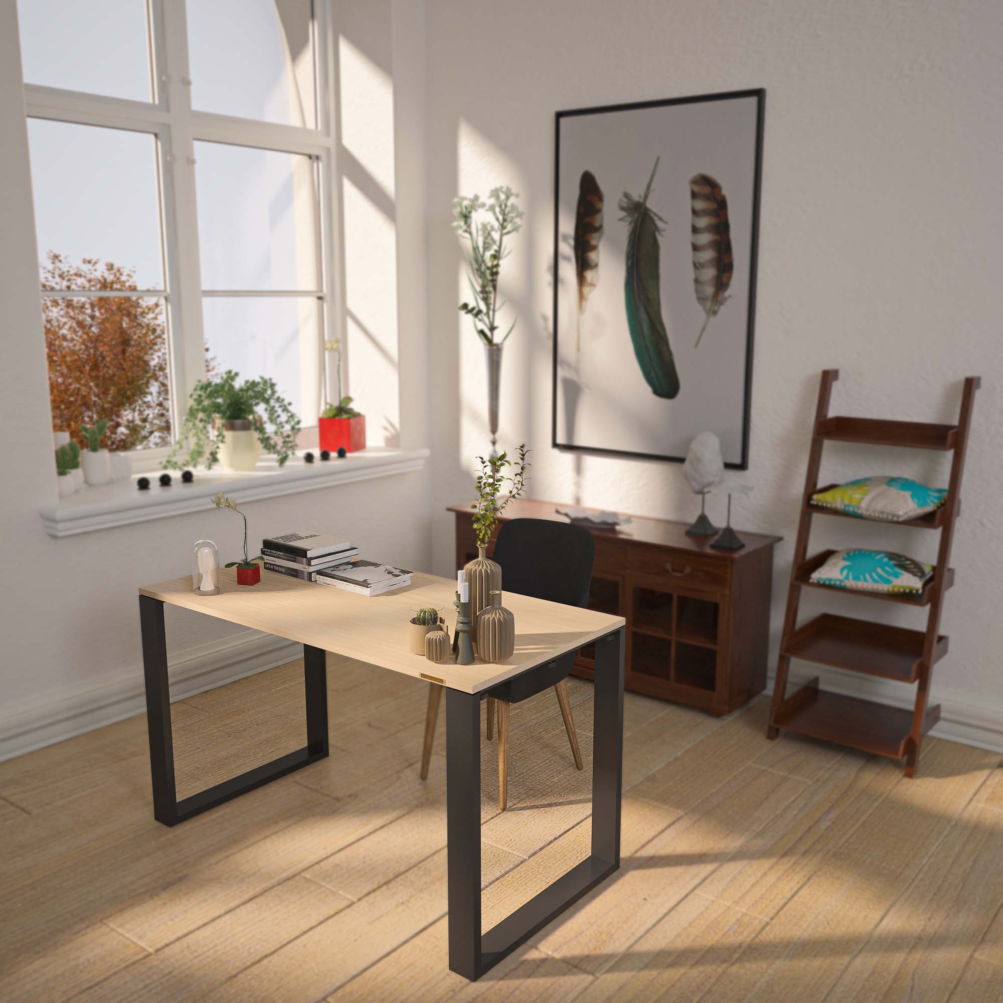 Highflier Desk - White Oak - Image 9