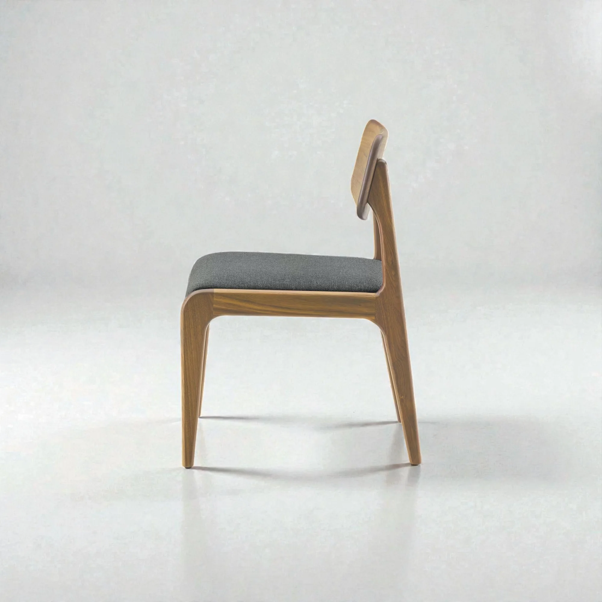 Kosha Dining Chair - Solid Teak/Oak/Walnut Wood - Image 3