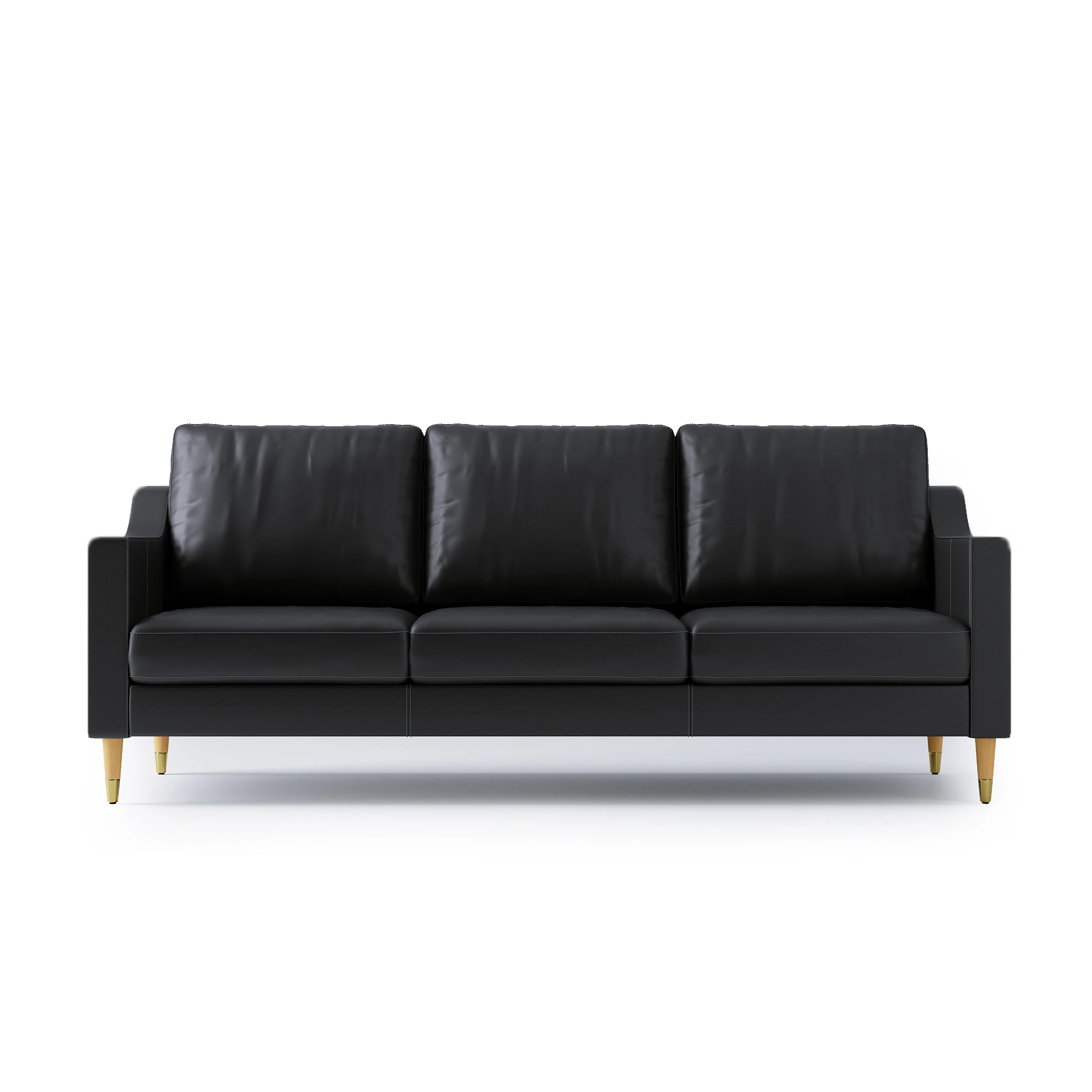 Lore Sofa | 3 Seater Italian Leather Sofa (7 feet) - Image 12