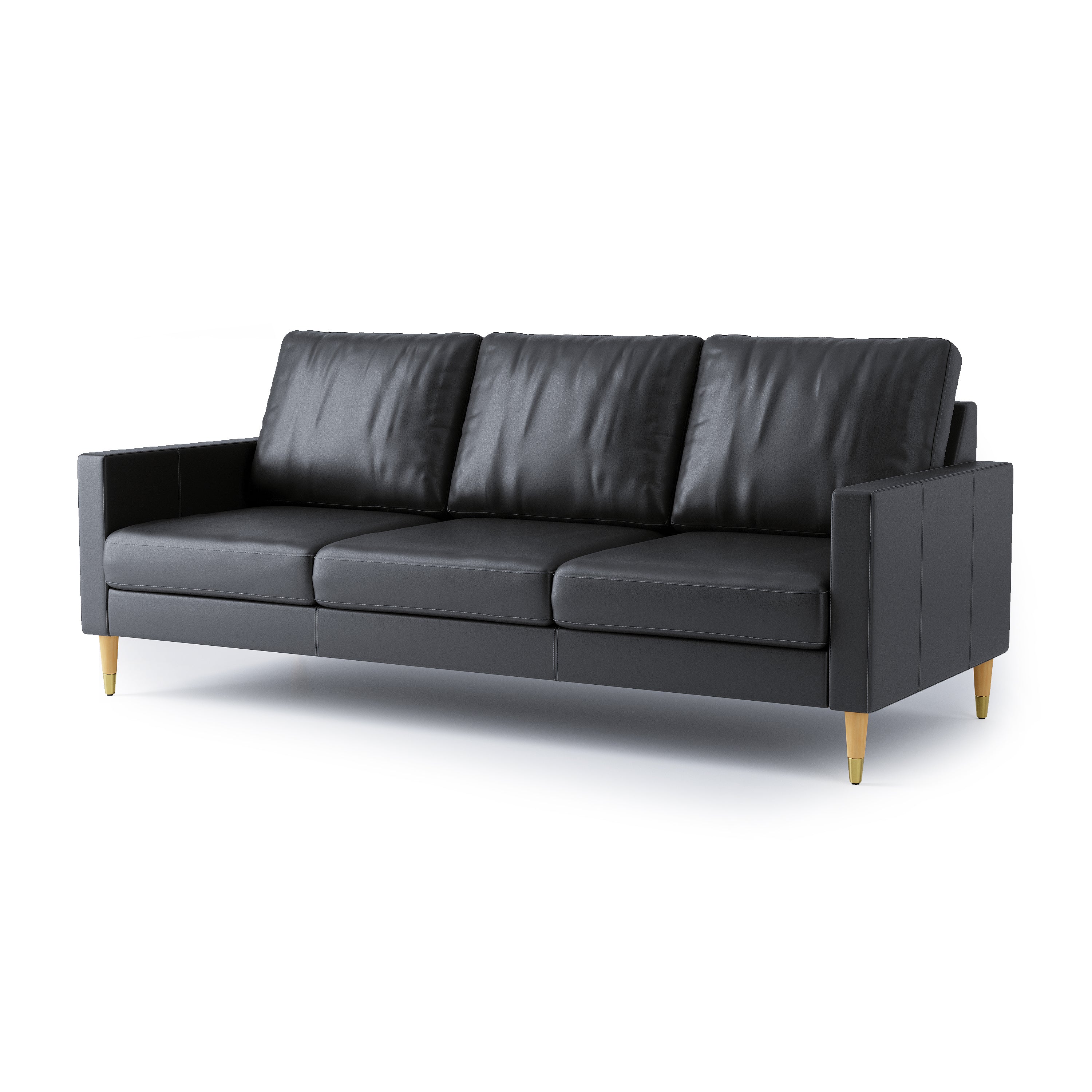Lore Sofa | 3 Seater Italian Leather Sofa (7 feet) - Image 17