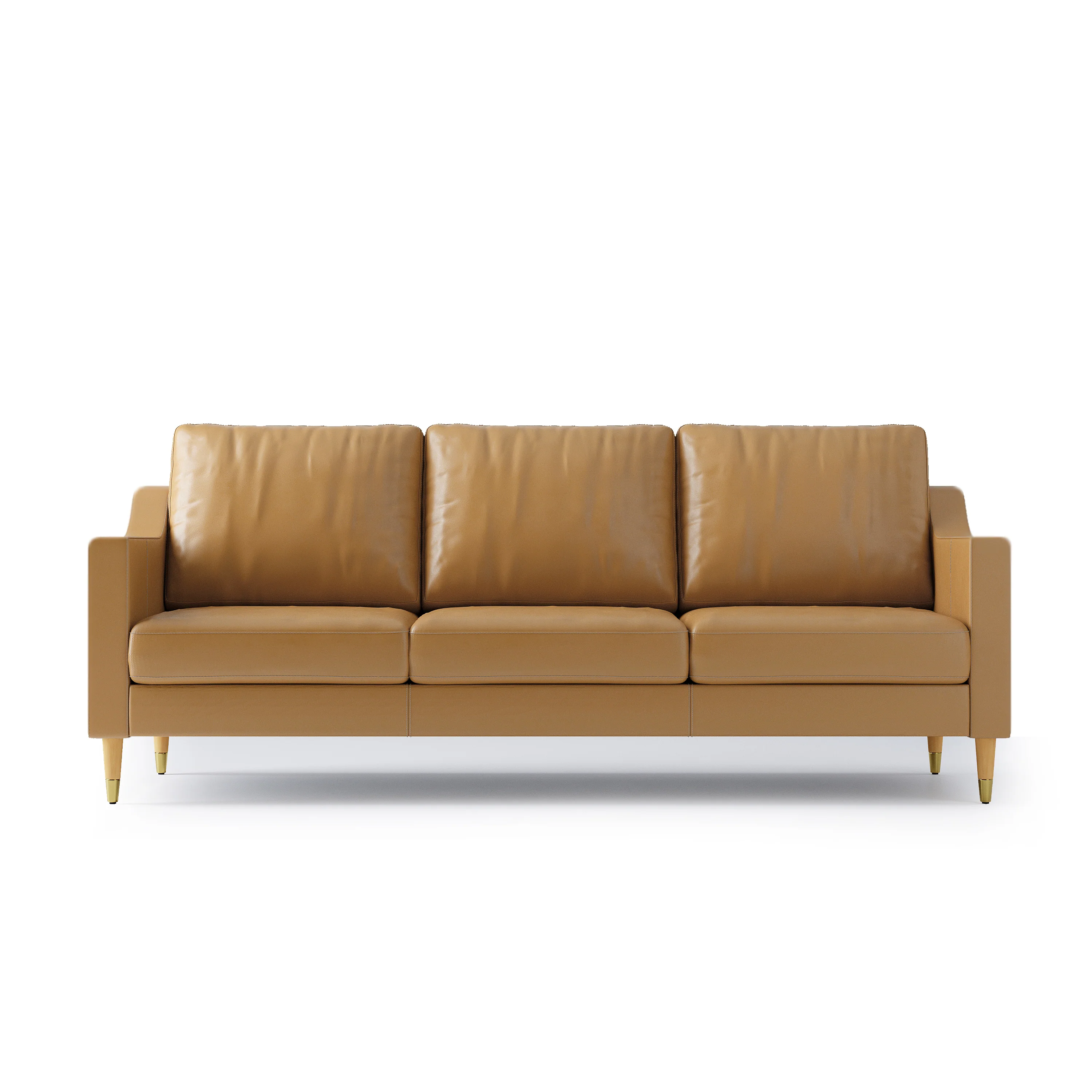 Lore Sofa | 3 Seater Italian Leather Sofa (7 feet) - Image 21