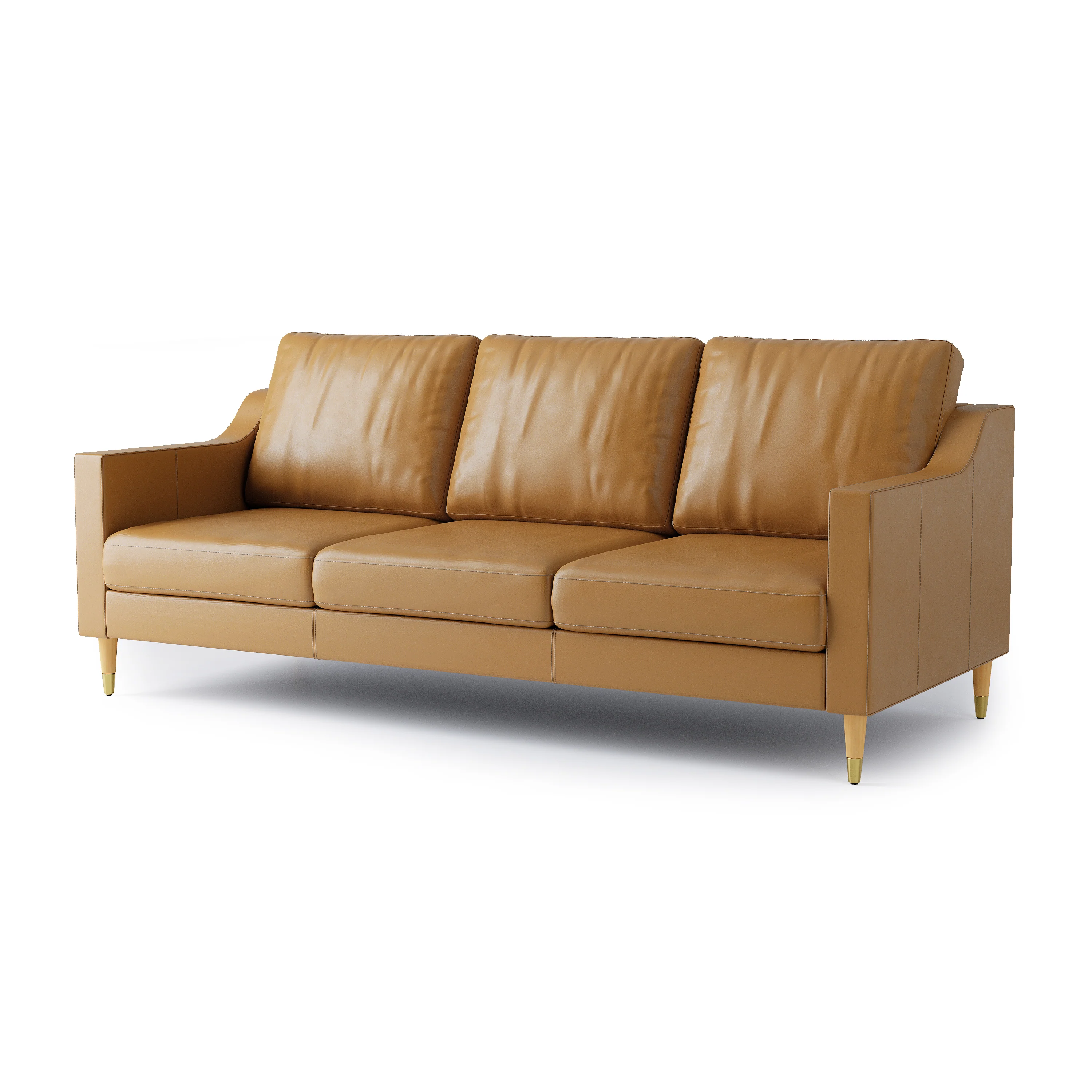 Lore Sofa | 3 Seater Italian Leather Sofa (7 feet) - Image 22